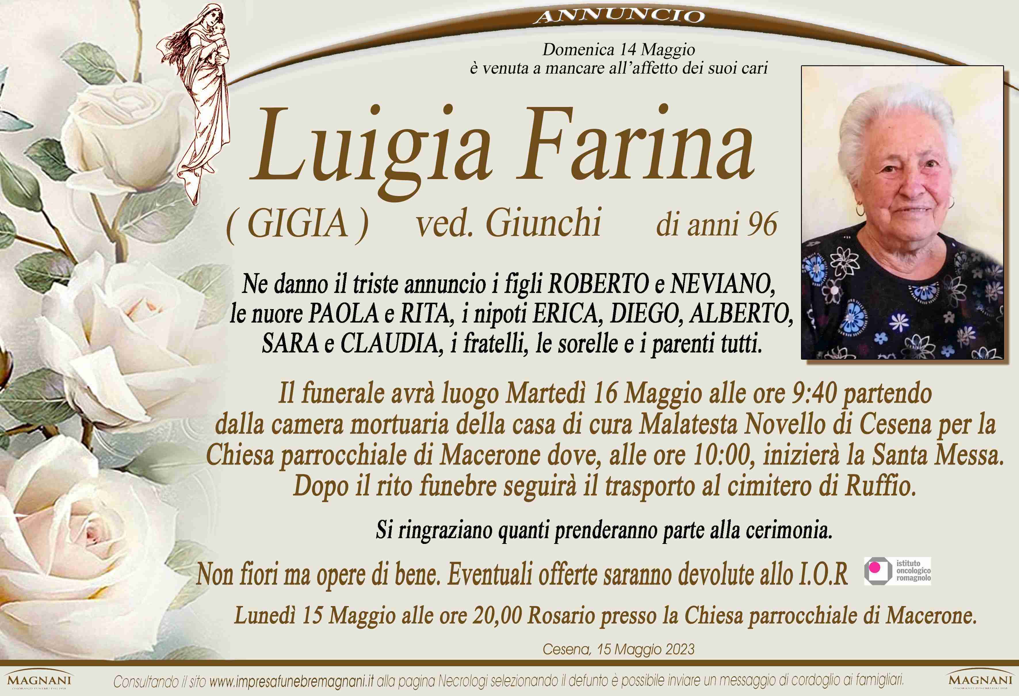 Luigia (Gigia) Farina