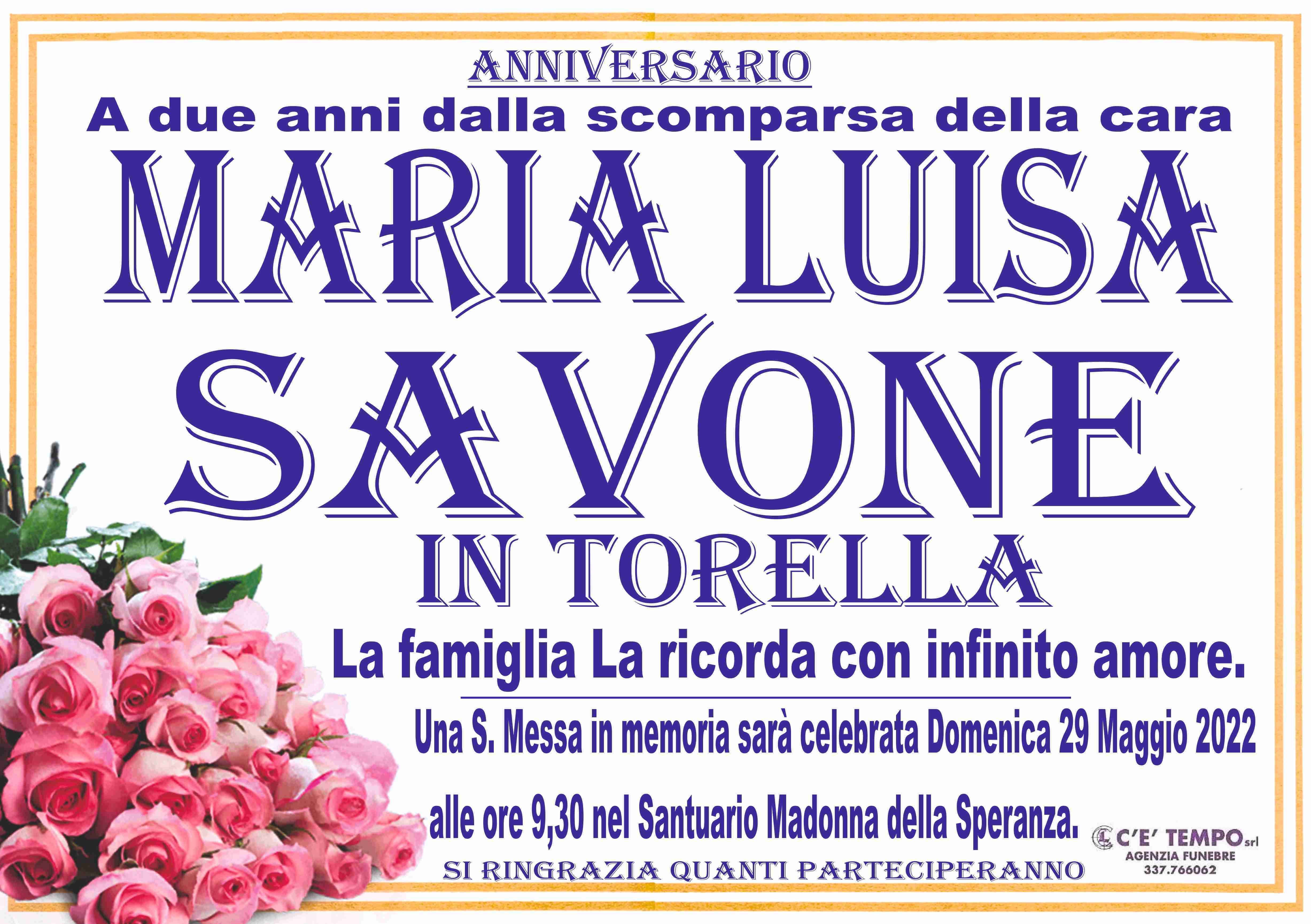 Maria Luisa Savone