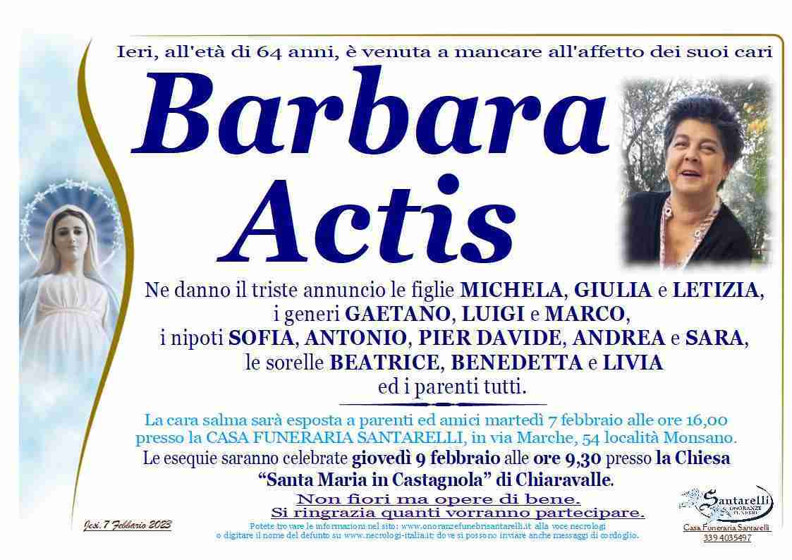 Barbara Actis