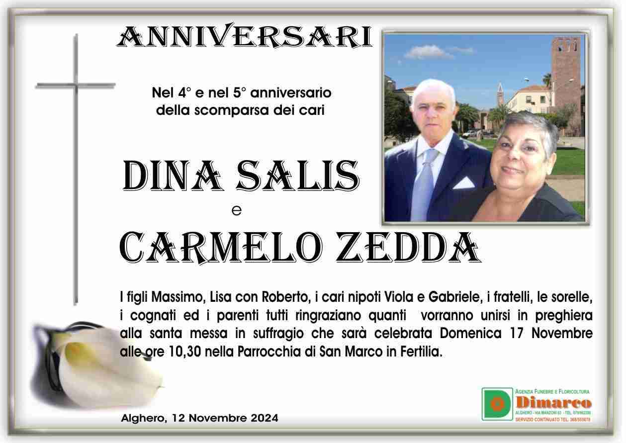 Dina Salis e Carmelo Zedda