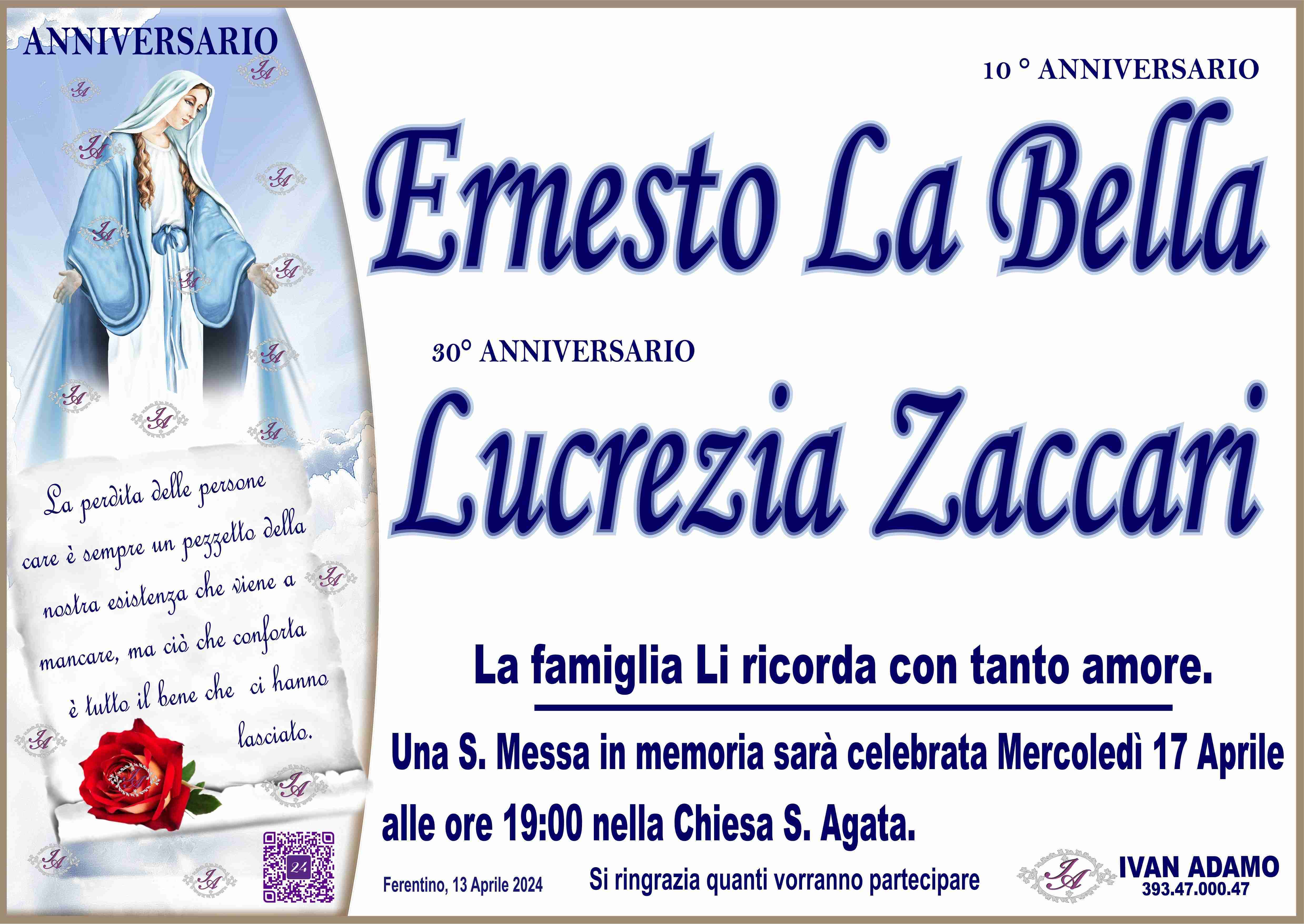 Ernesto La Bella - Lucrezia Zaccari