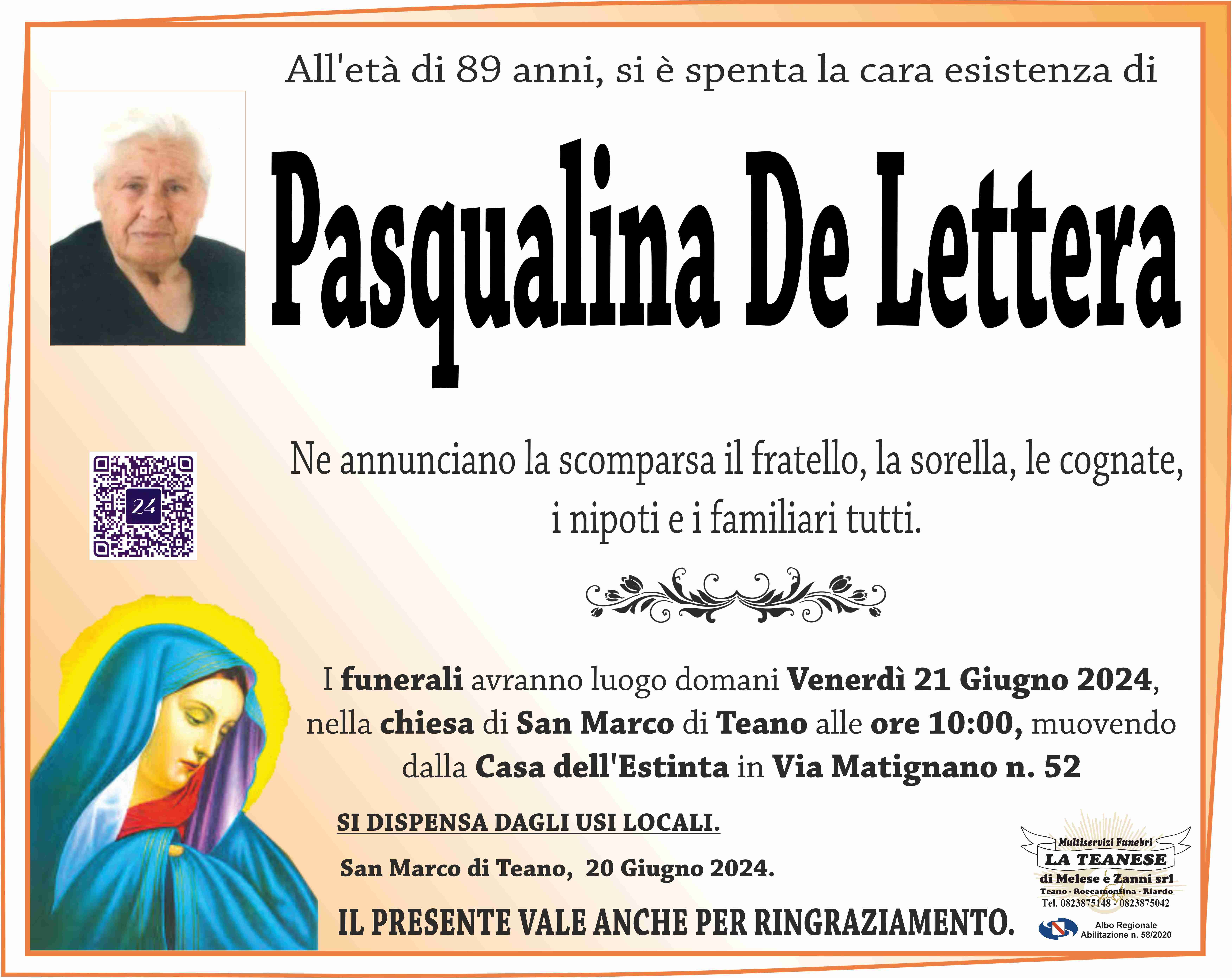 Pasqualina De Lettera