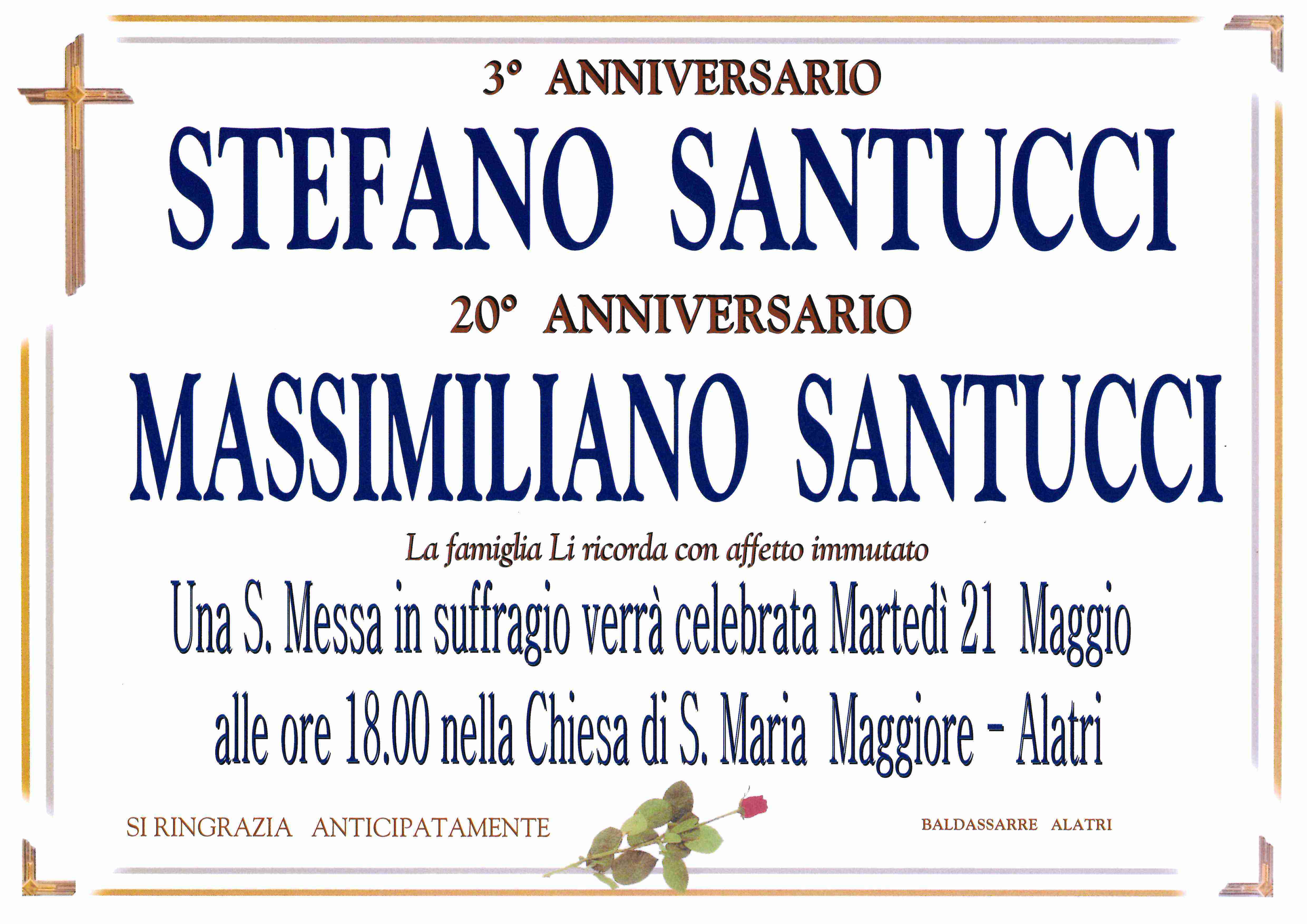 Stefano Santucci e Massimiliano Santucci