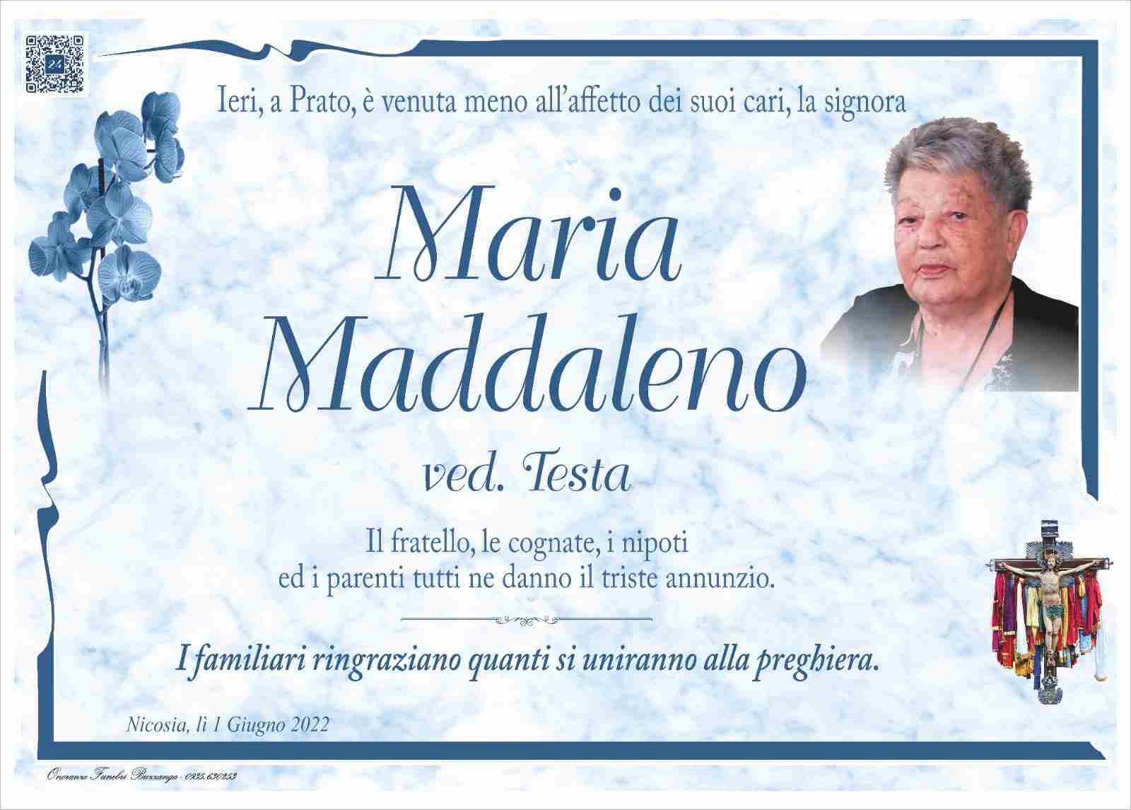 Maria Maddaleno
