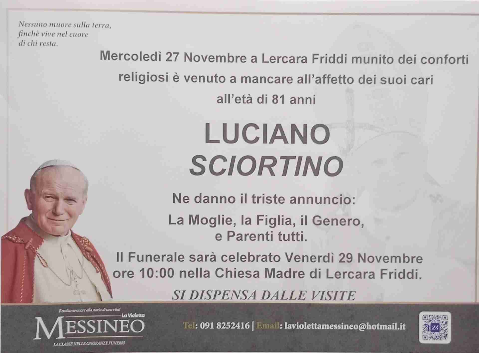 Luciano Sciortino