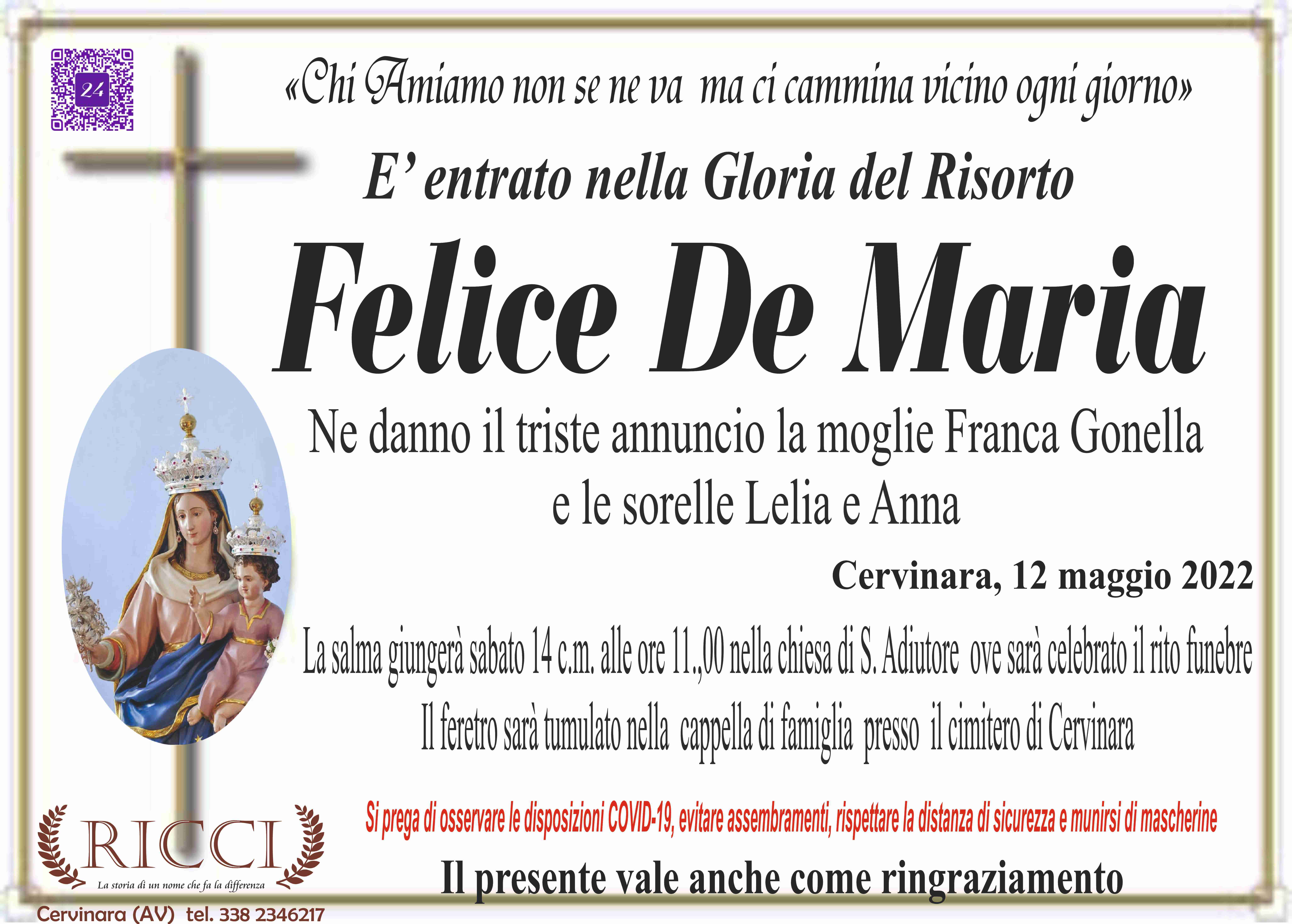 Felice De Maria