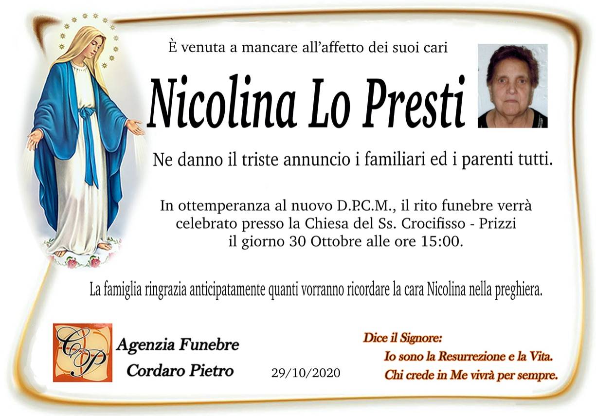 Nicolina Lo Presti