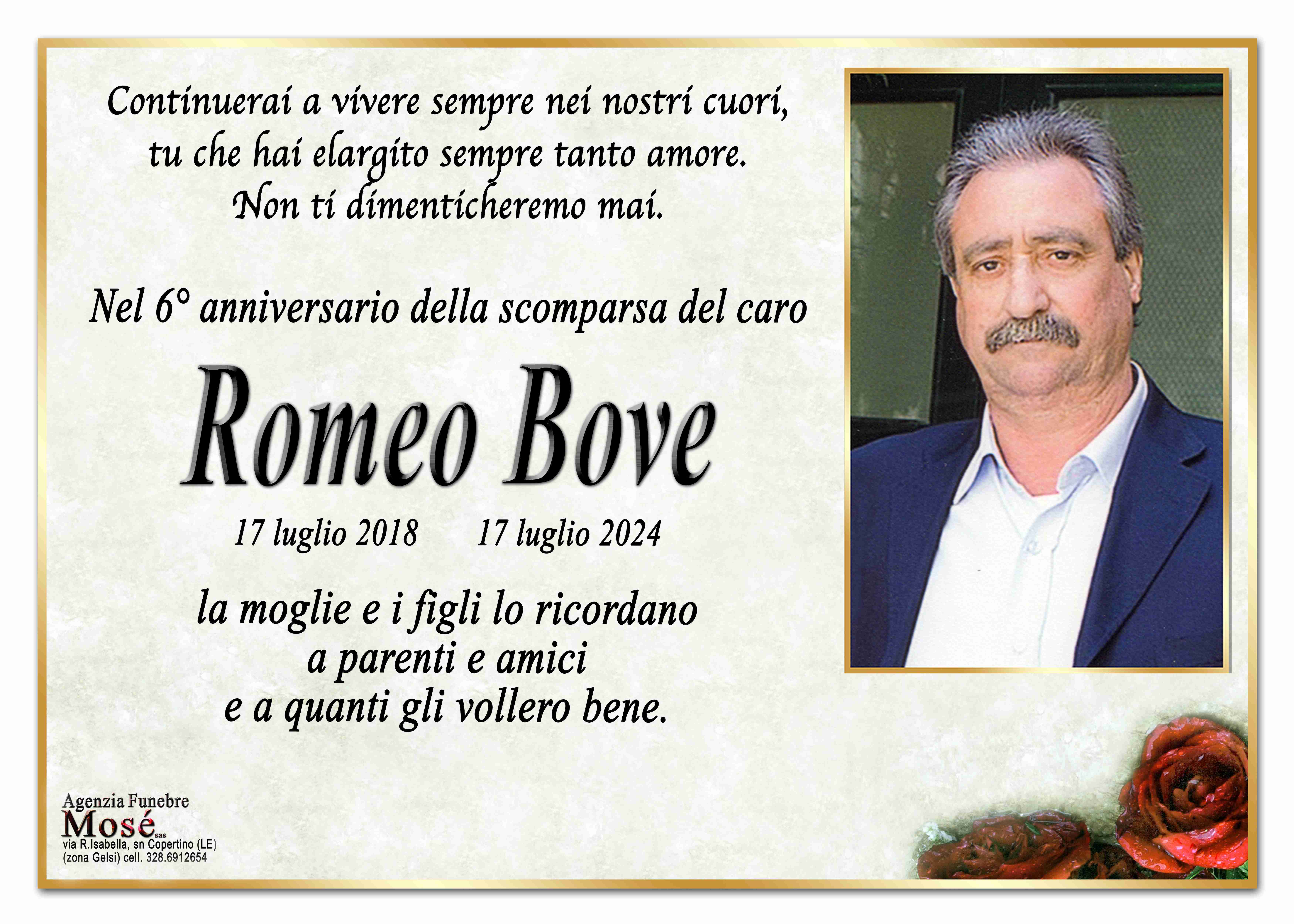 Romeo Bove