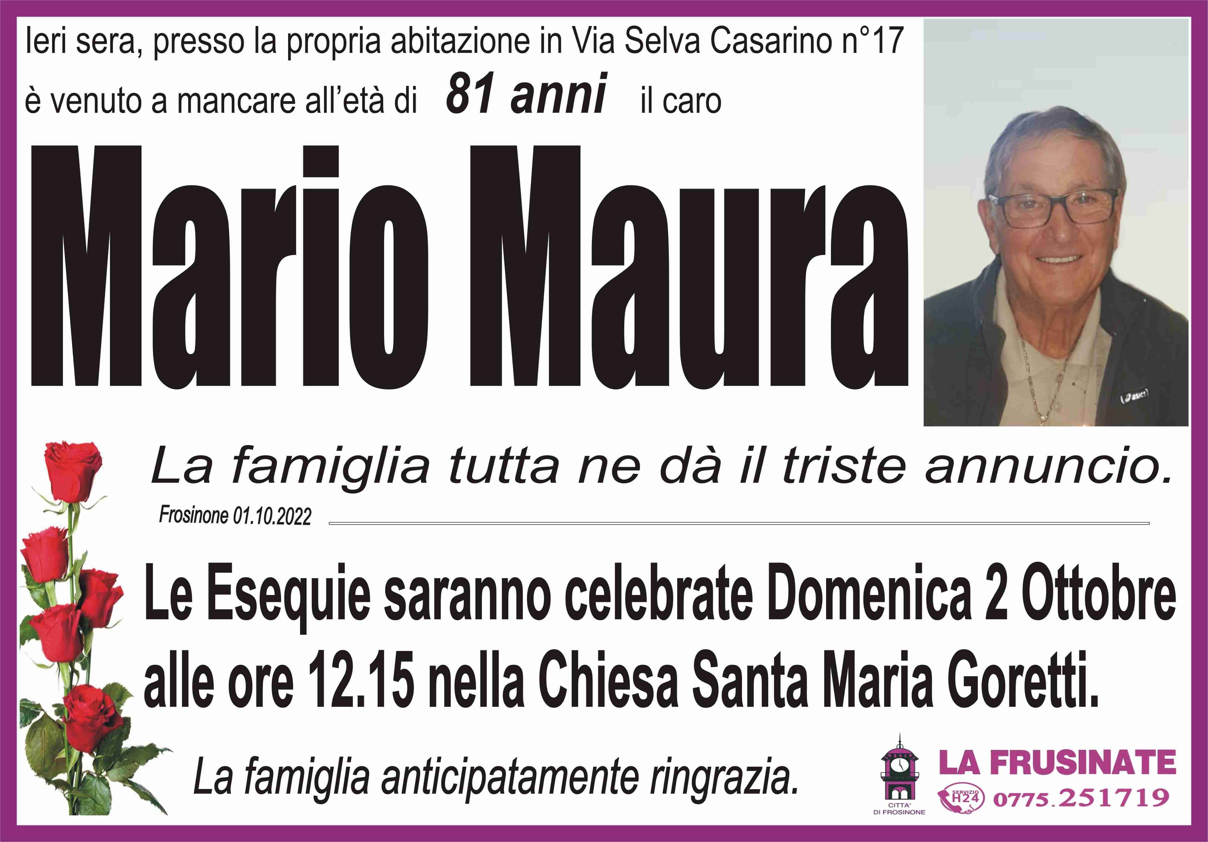Mario Maura