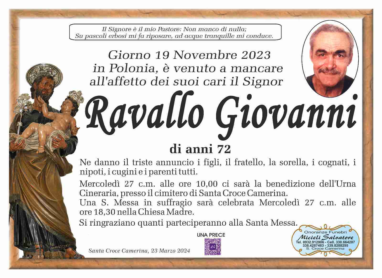 Giovanni Ravallo