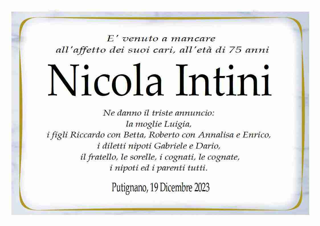 Nicola Intini