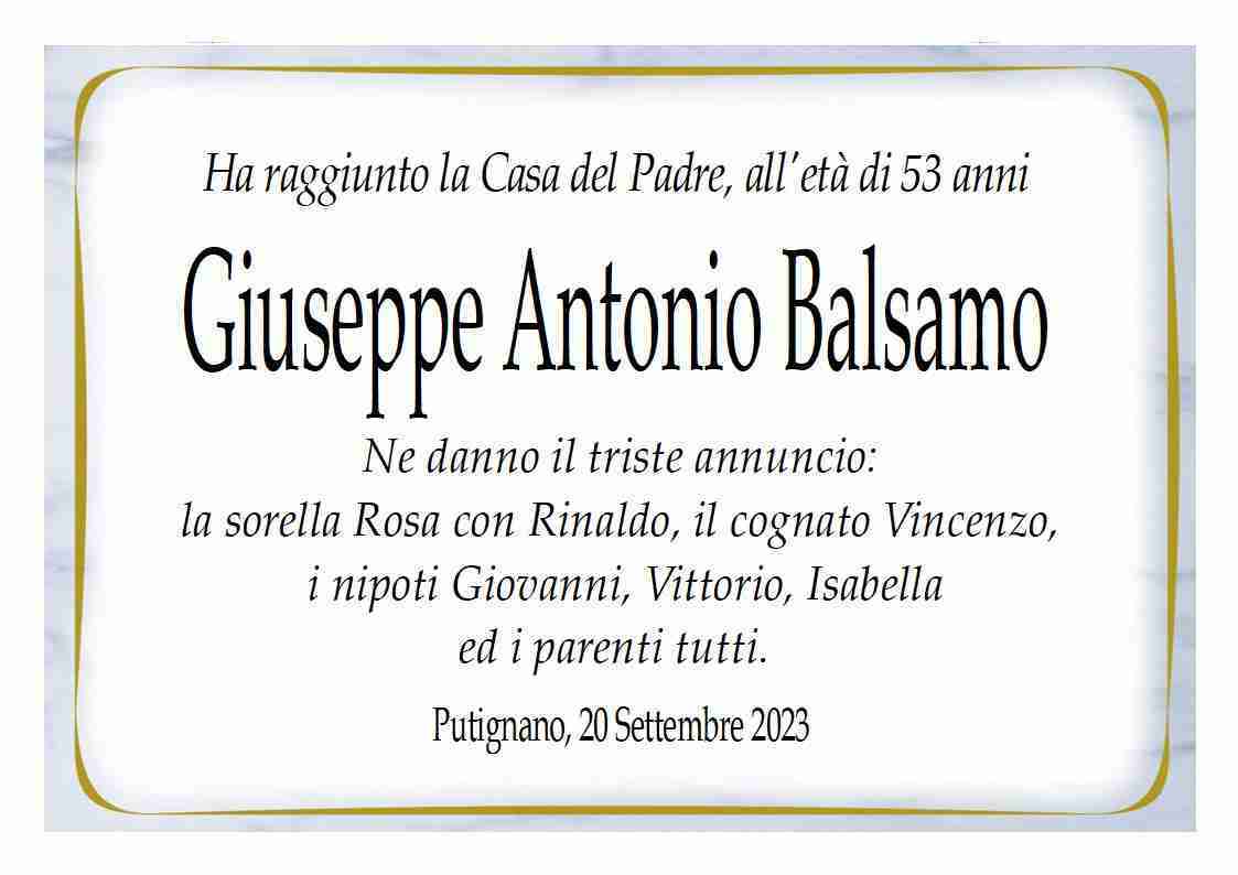Giuseppe Antonio Balsamo