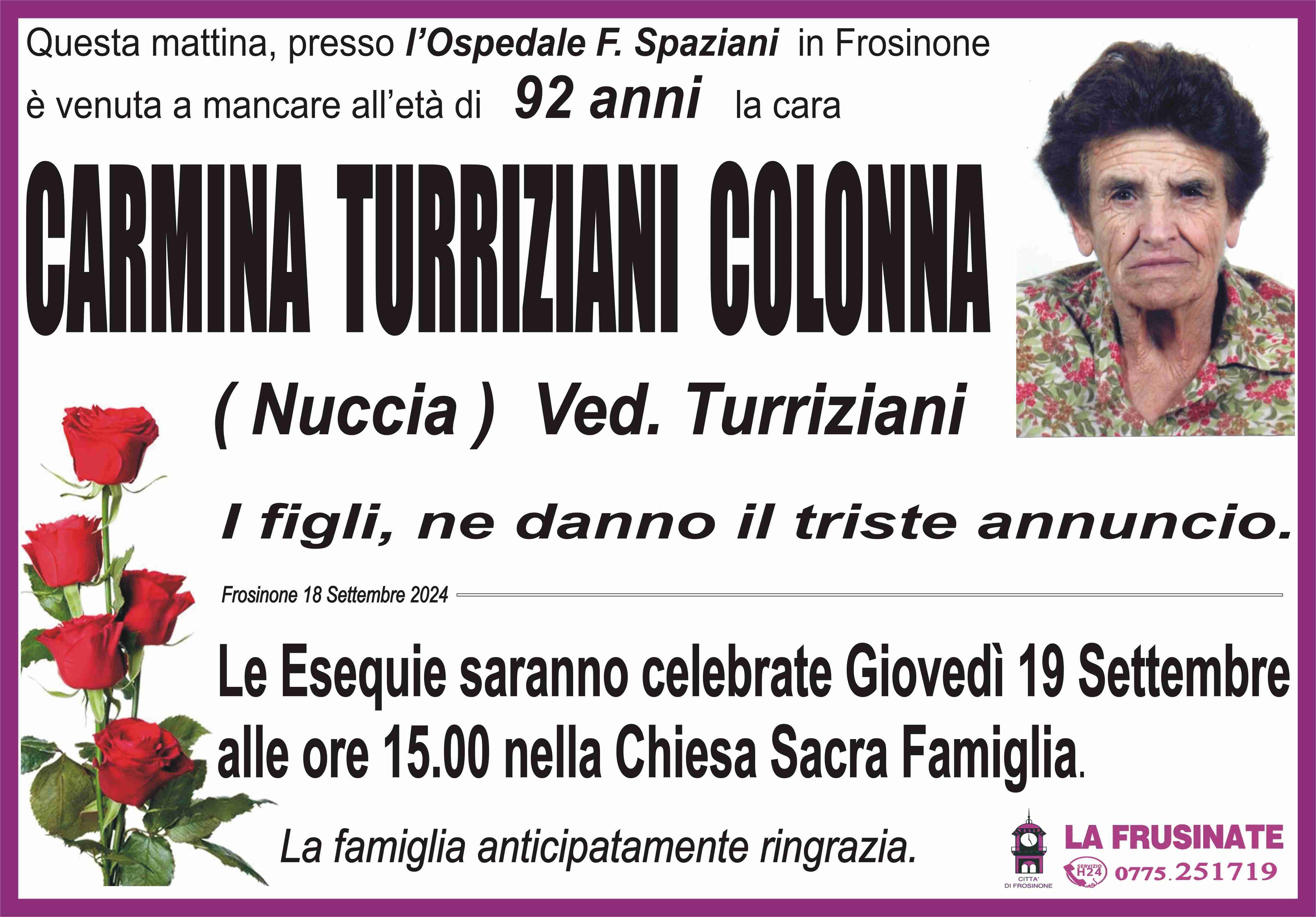 Carmina Turriziani Colonna  (Nuccia)