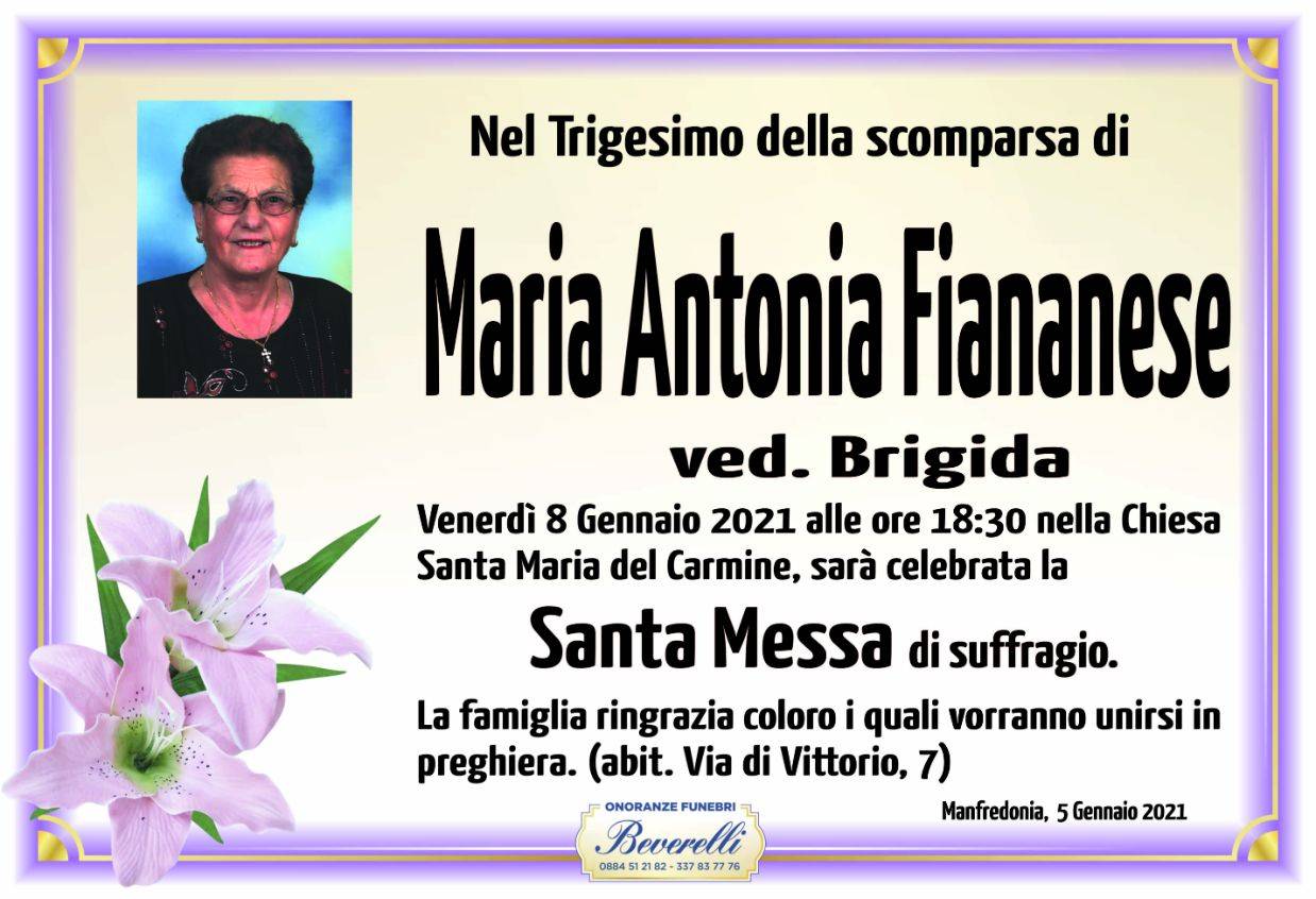 Maria Antonia Fiananese