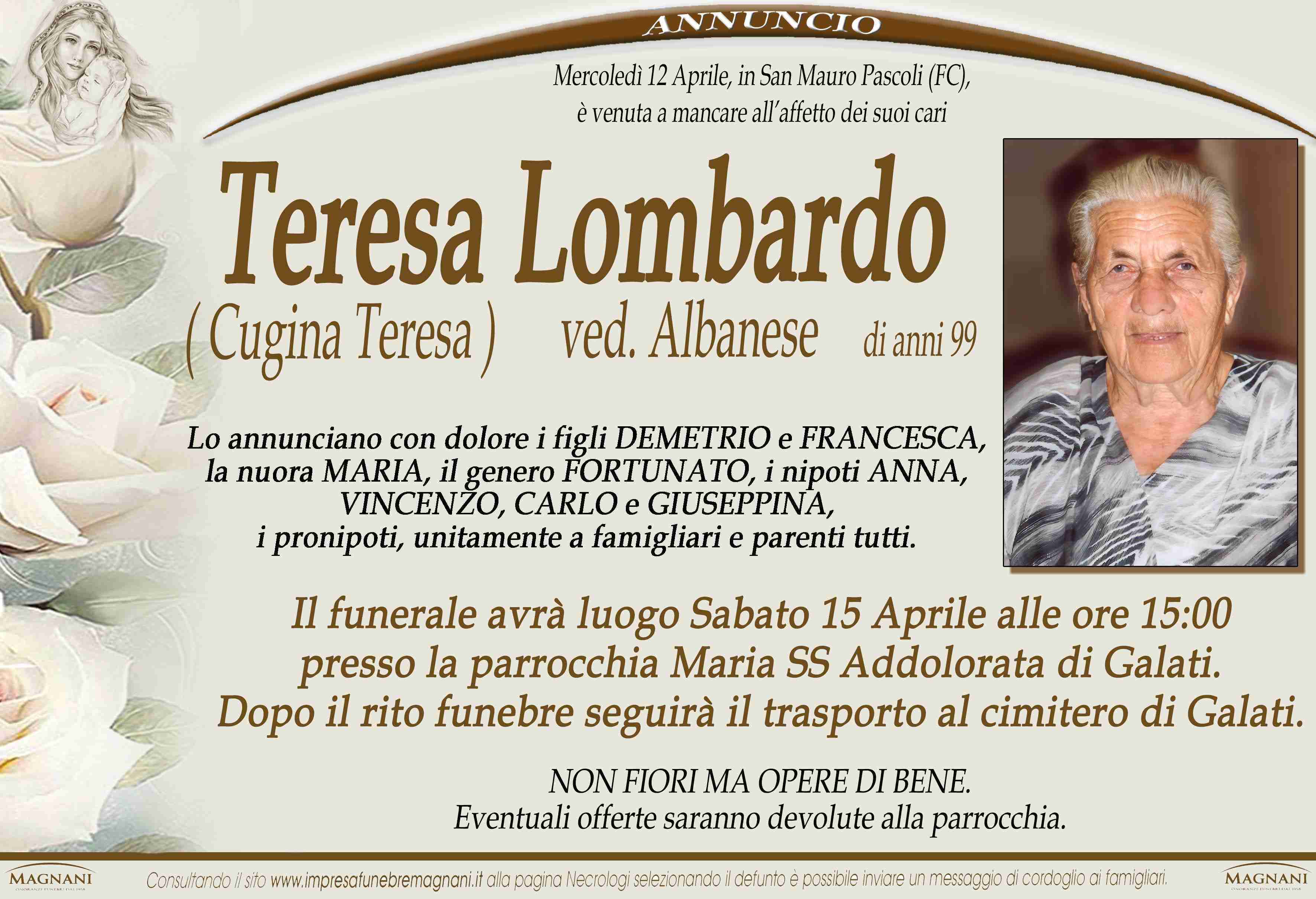 Teresa Lombardo