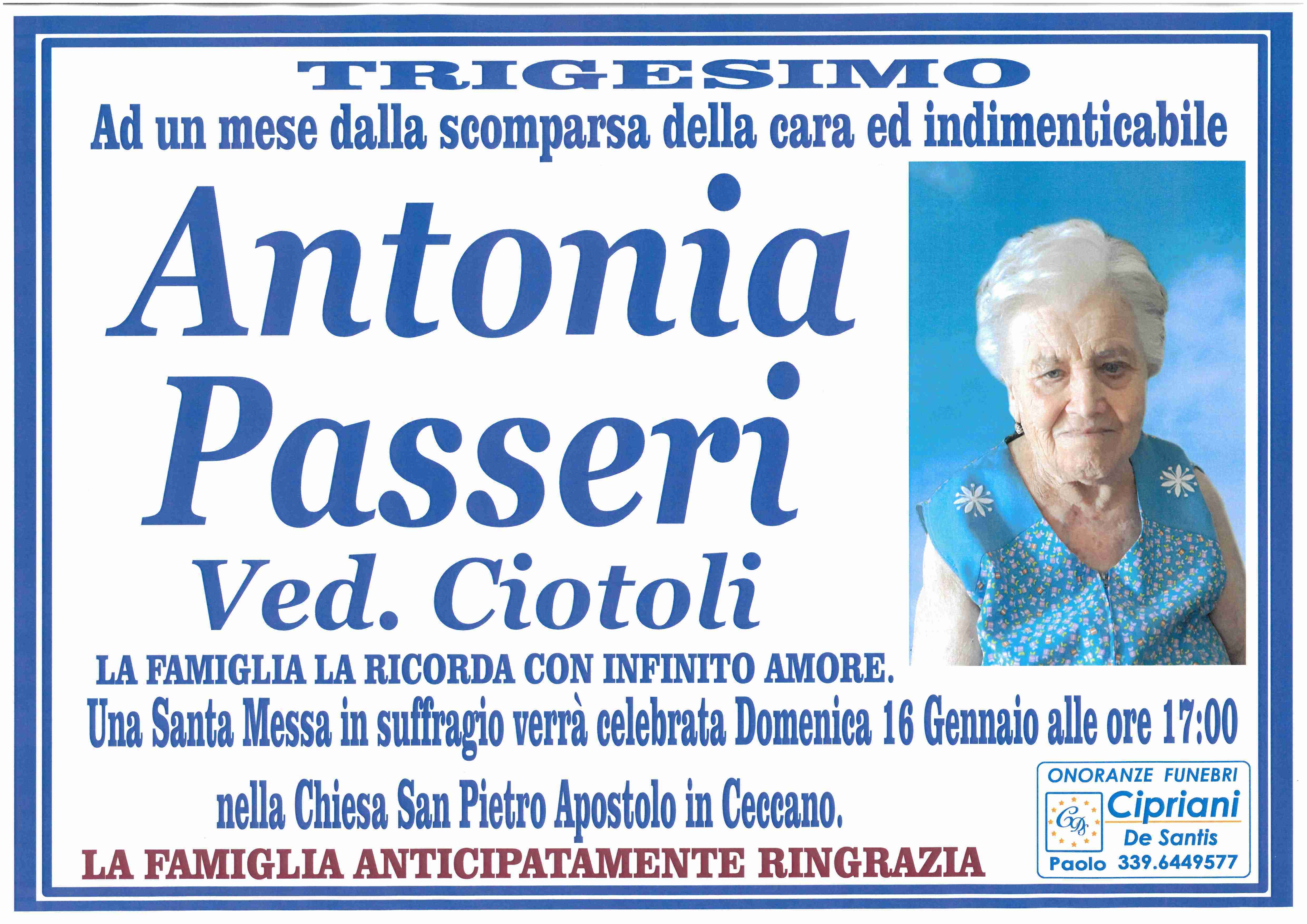 Antonia Passeri