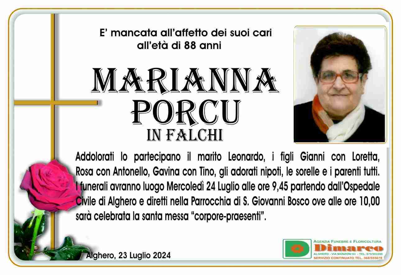 Marianna Porcu in Falchi