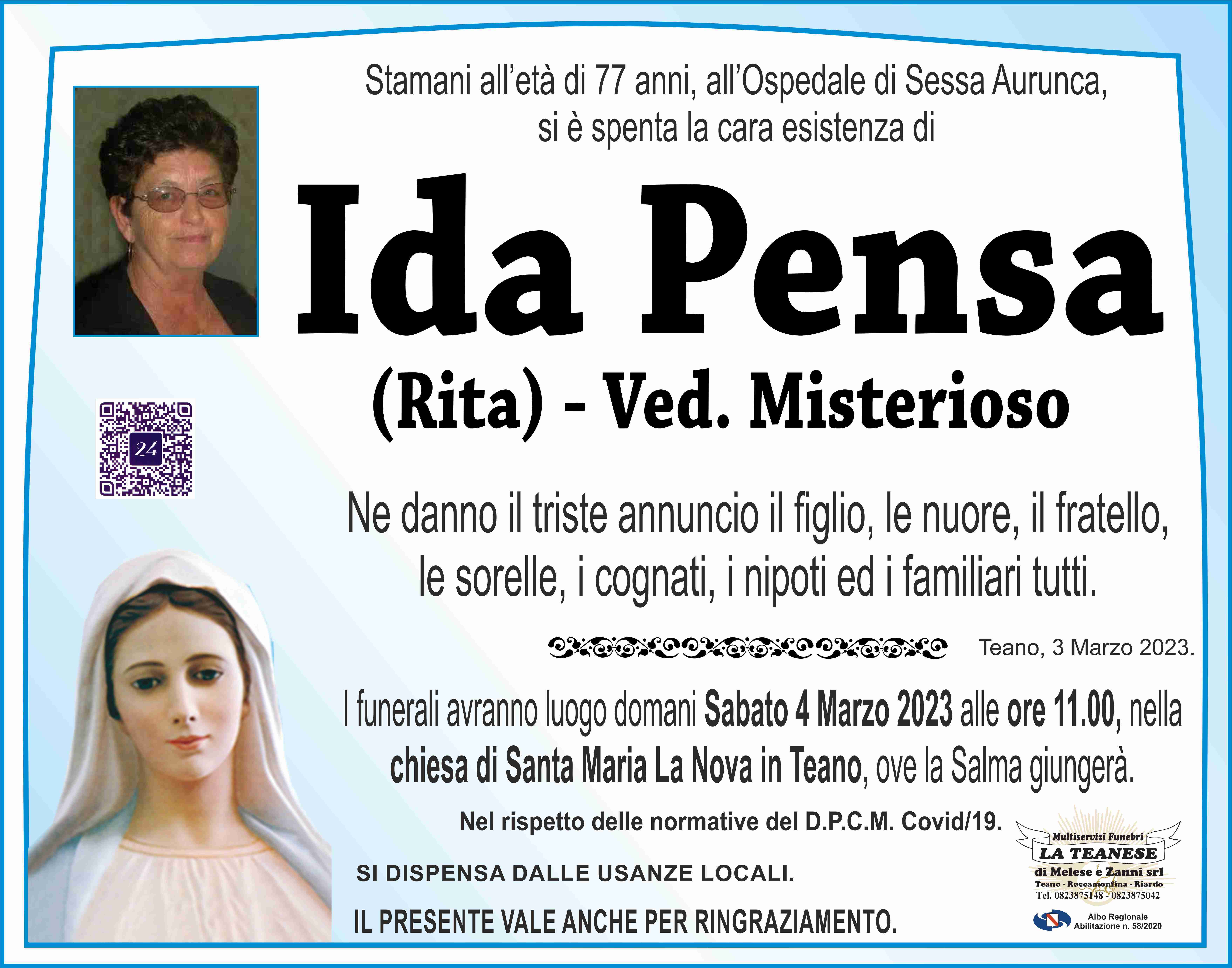 Ida Pensa (Rita)