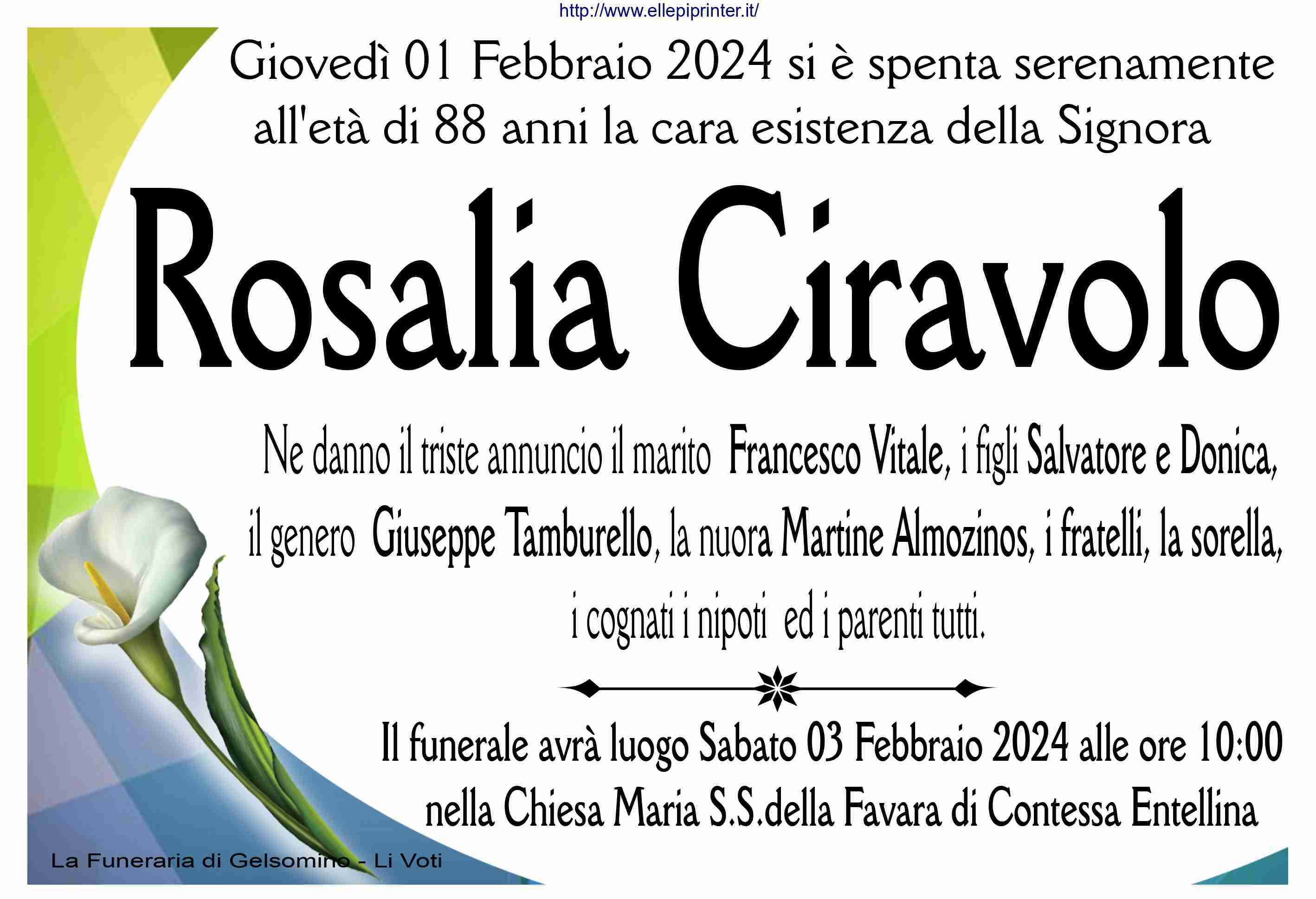 Rosalia Ciravolo