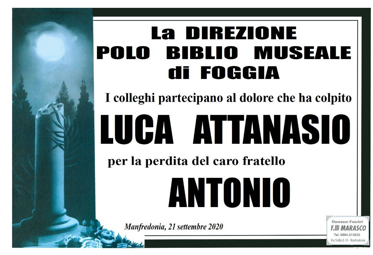 La direzione Polo Biblio Museale di Foggia
