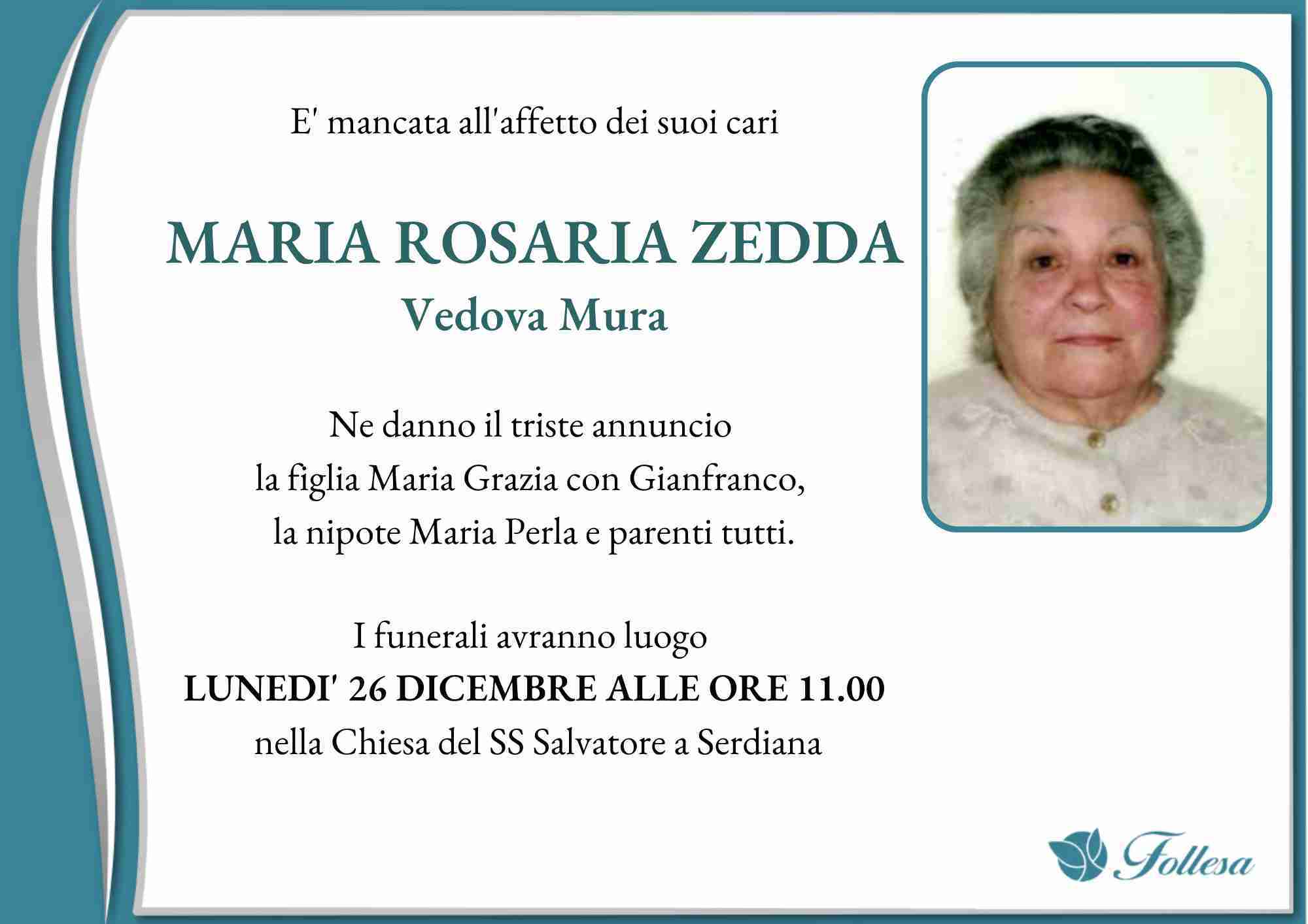 Maria Rosaria Zedda