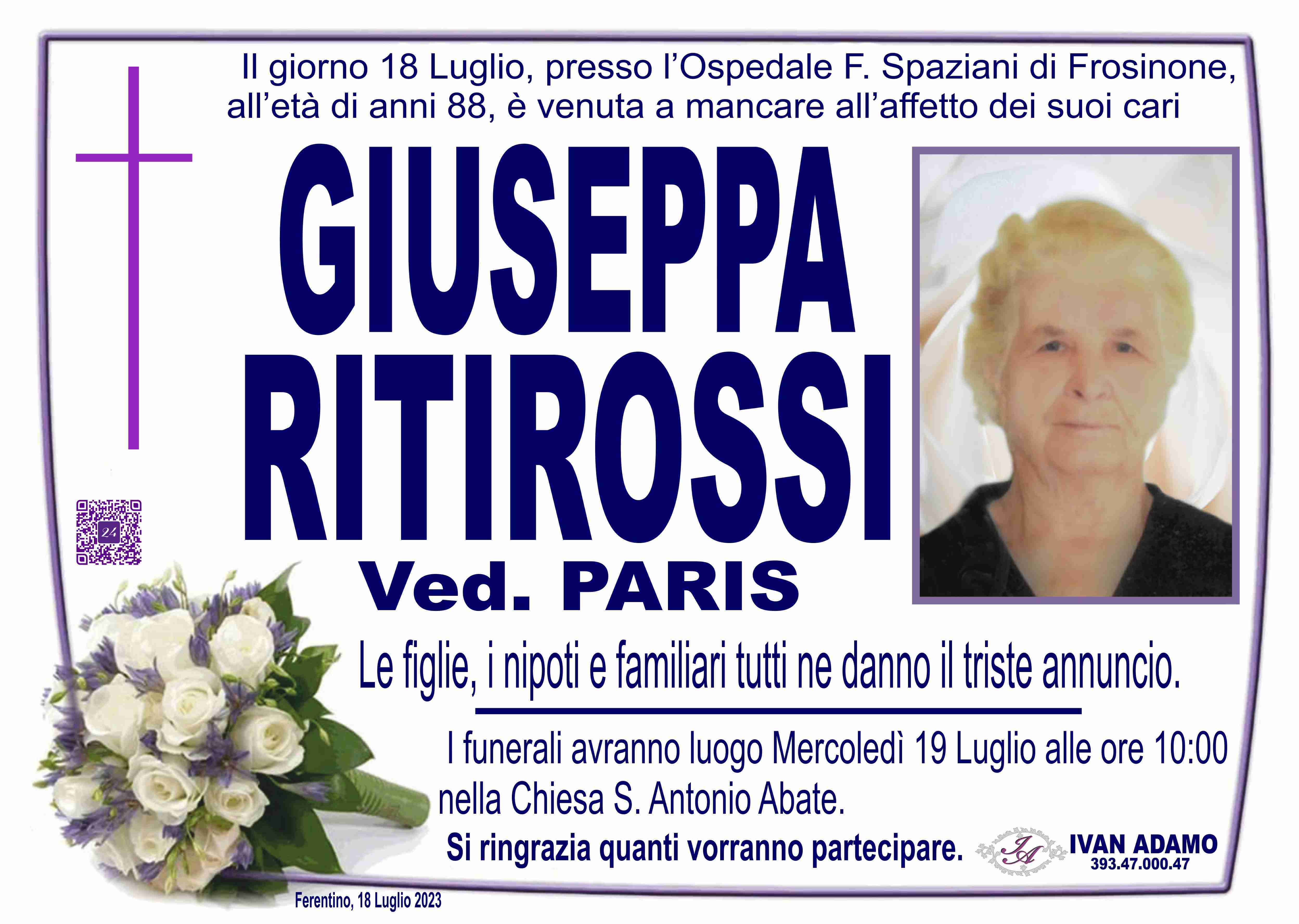 Giuseppa Ritirossi
