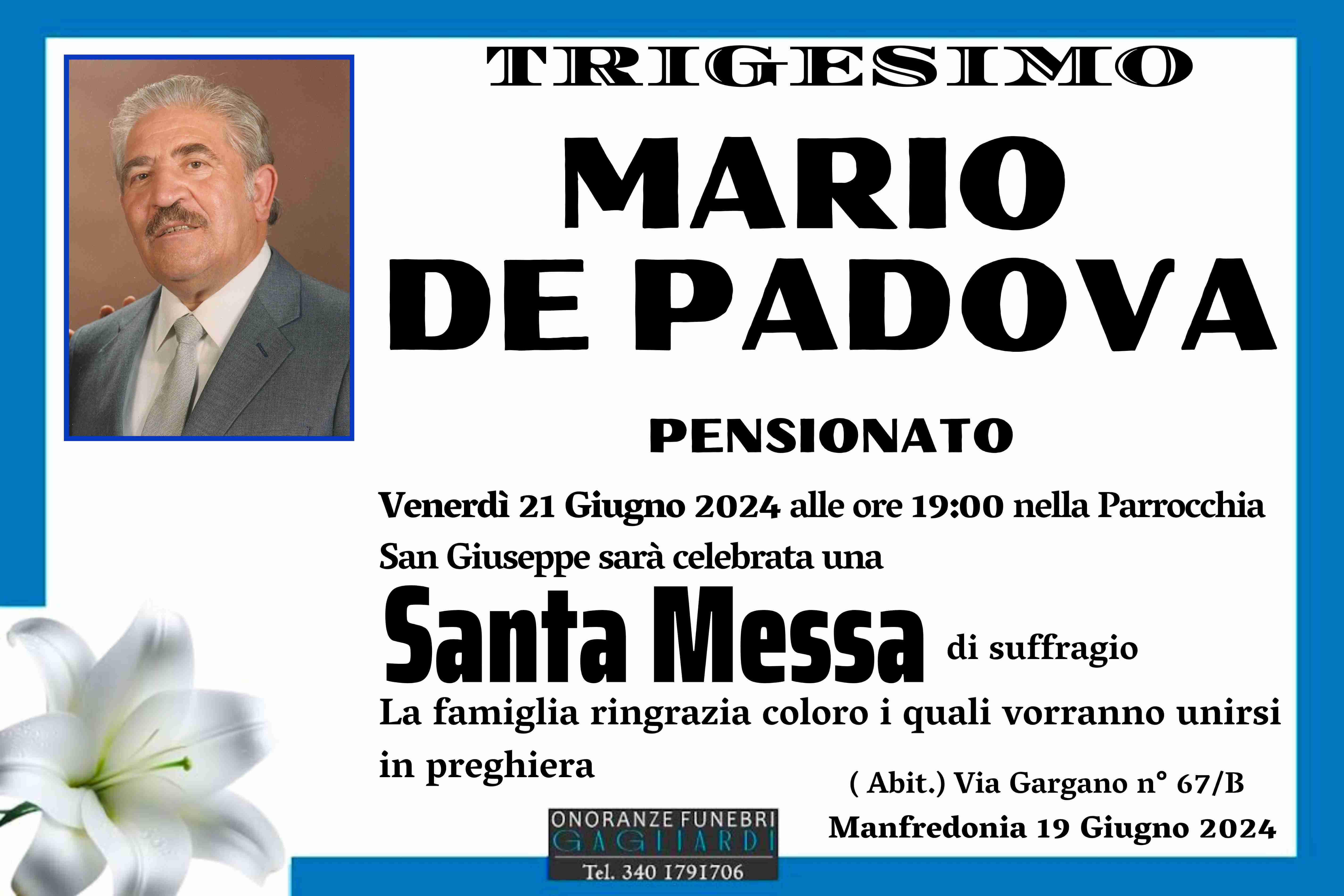 Mario De Padova