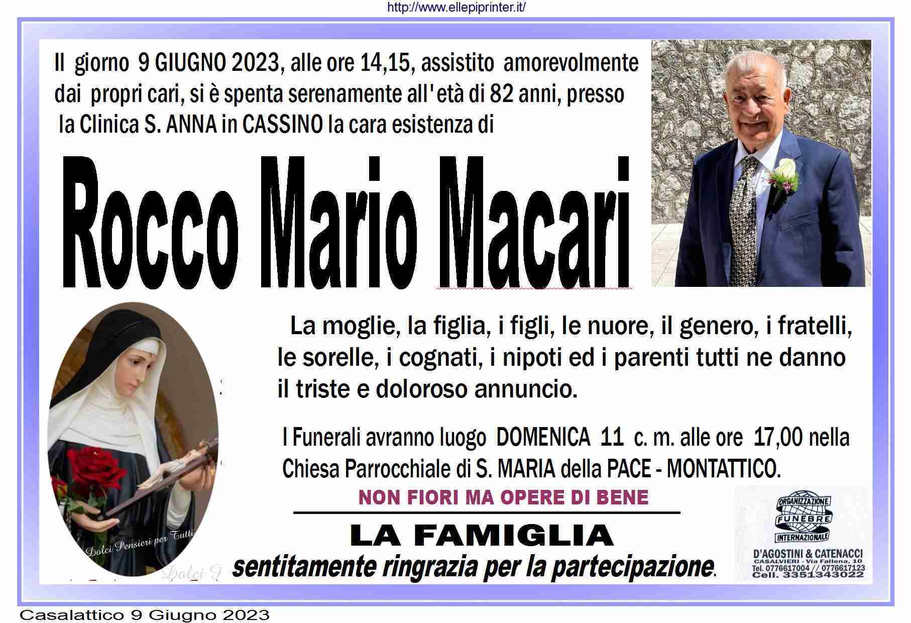Rocco Mario Macari