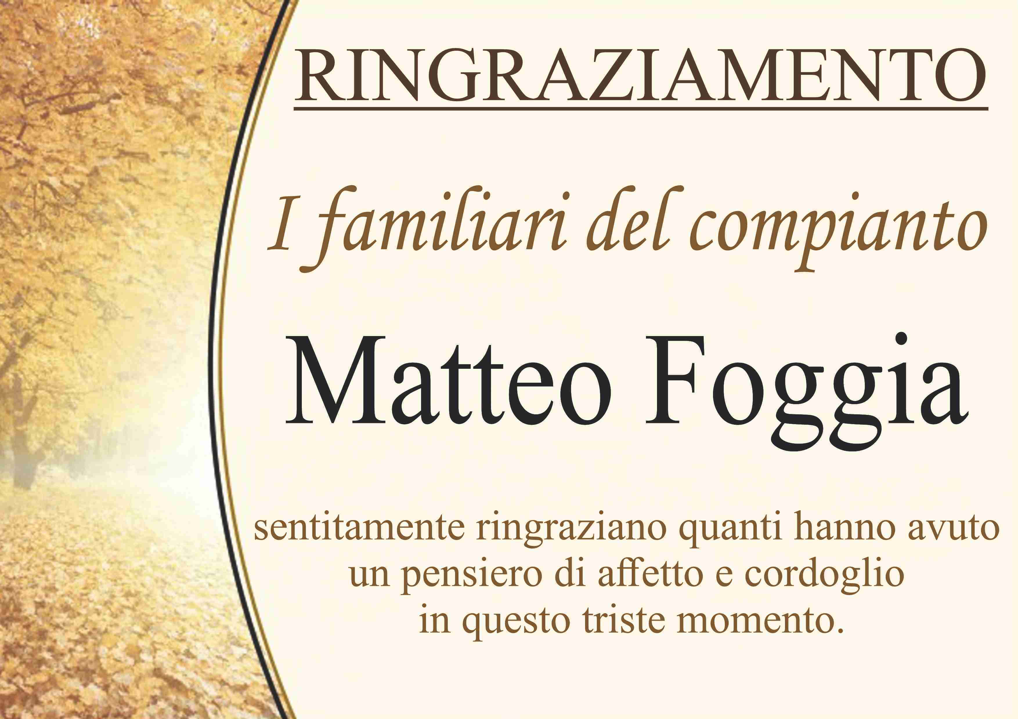 Matteo Foggia