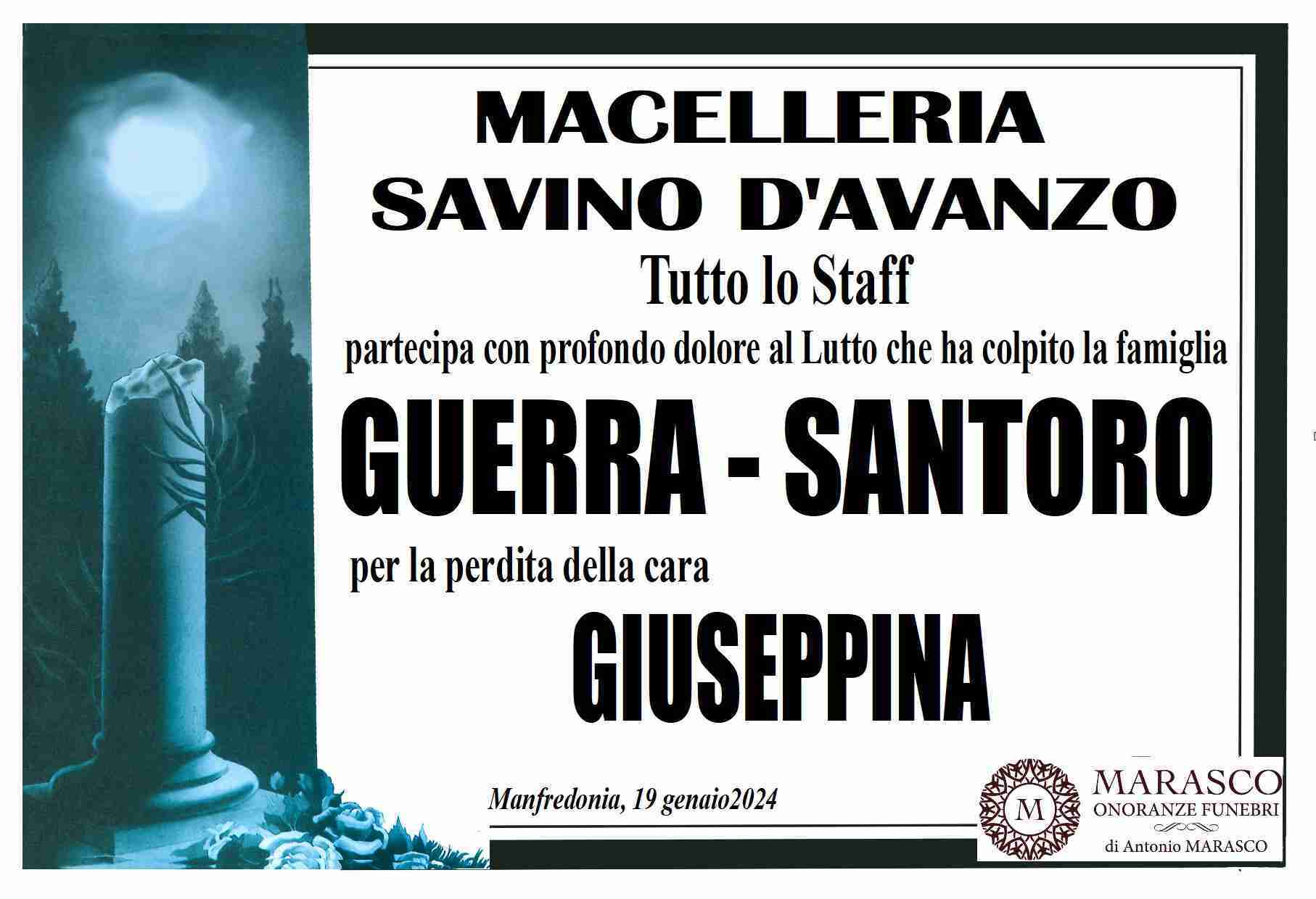 Giuseppina Santoro in Guerra