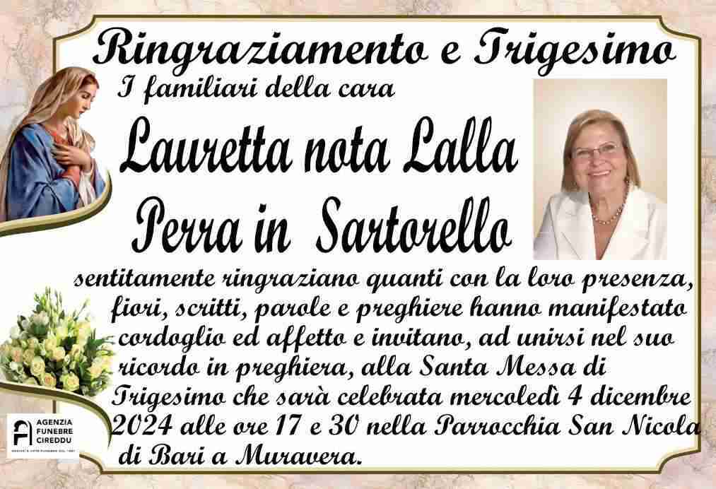 Lauretta nota Lalla Perra