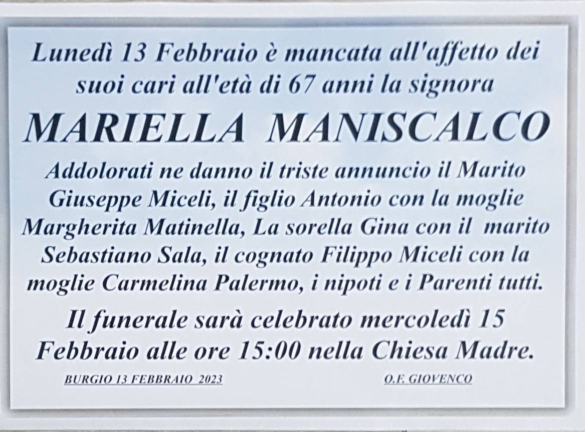 Mariella Maniscalco