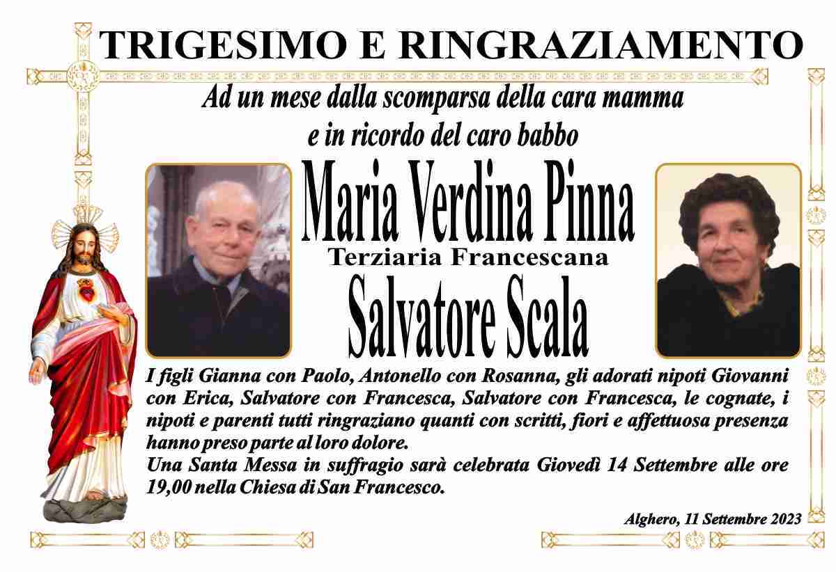 Maria Verdina Pinna e Salvatore Scala