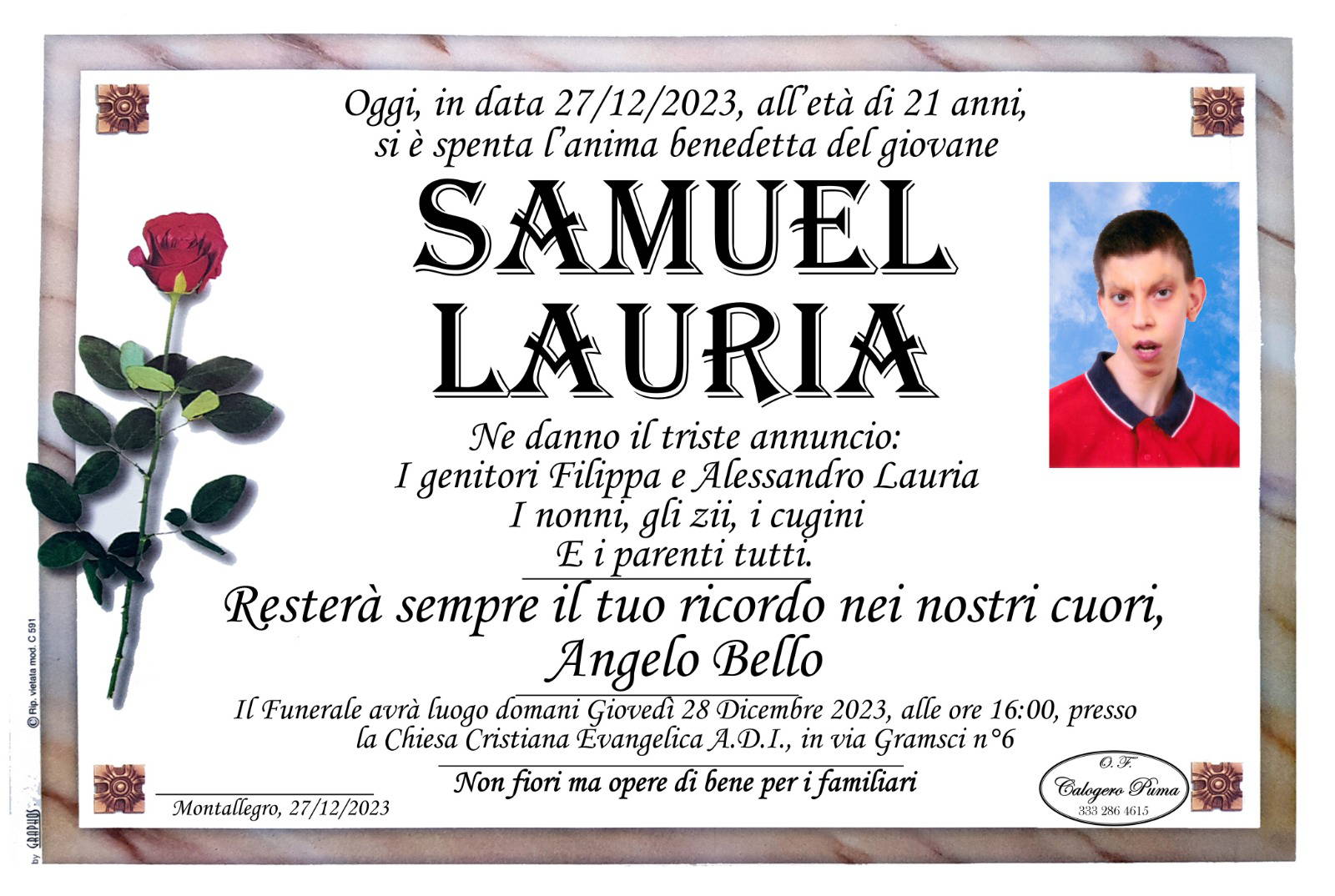 Samuel Lauria