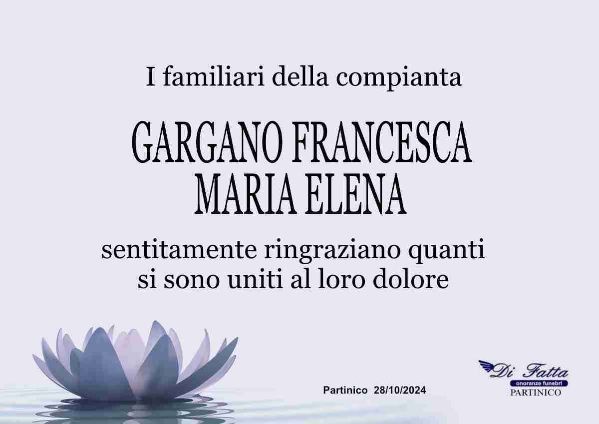 Francesca Maria Elena Gargano