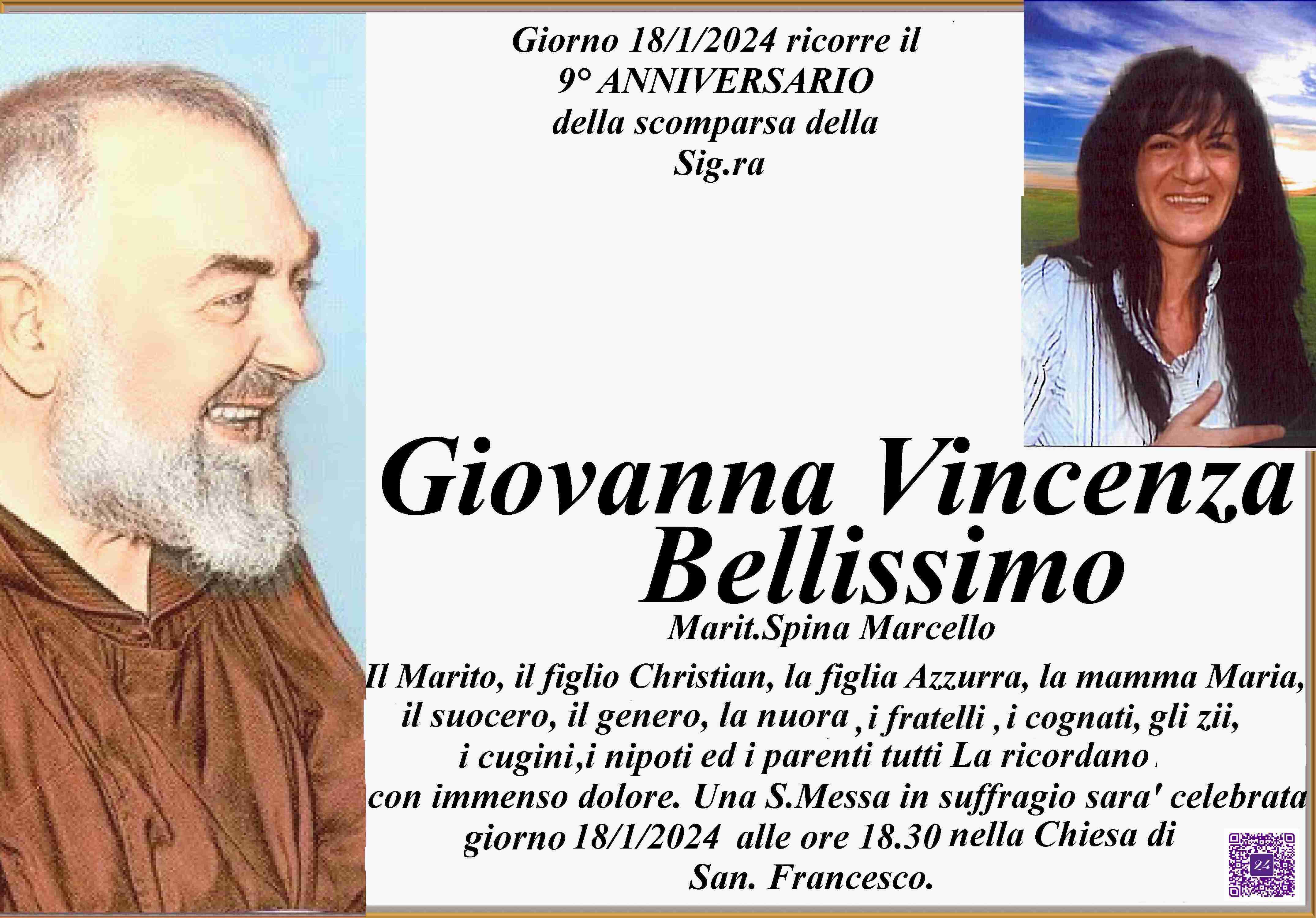 Bellissimo Giovanna Vincenza