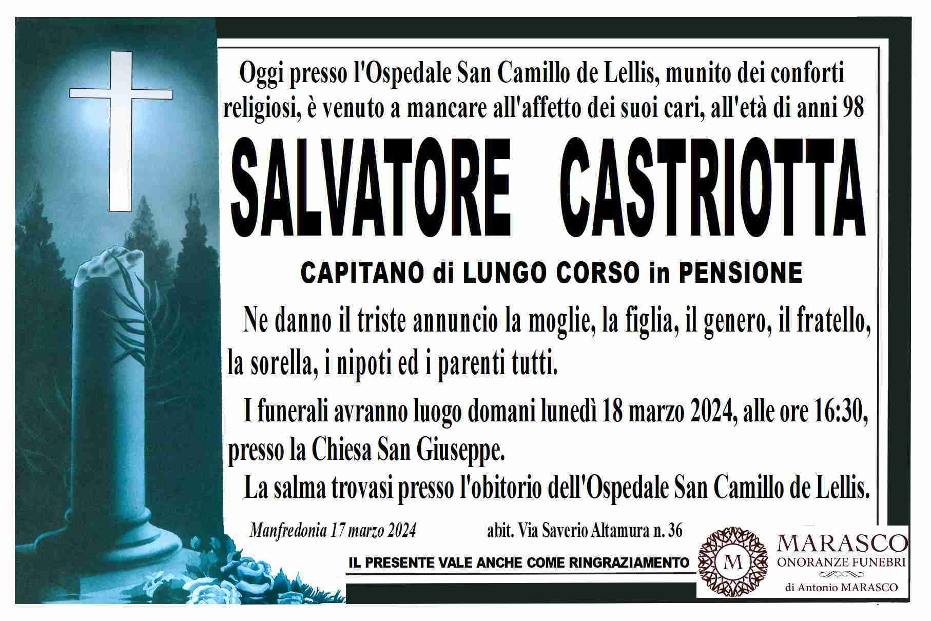 Salvatore Castriotta