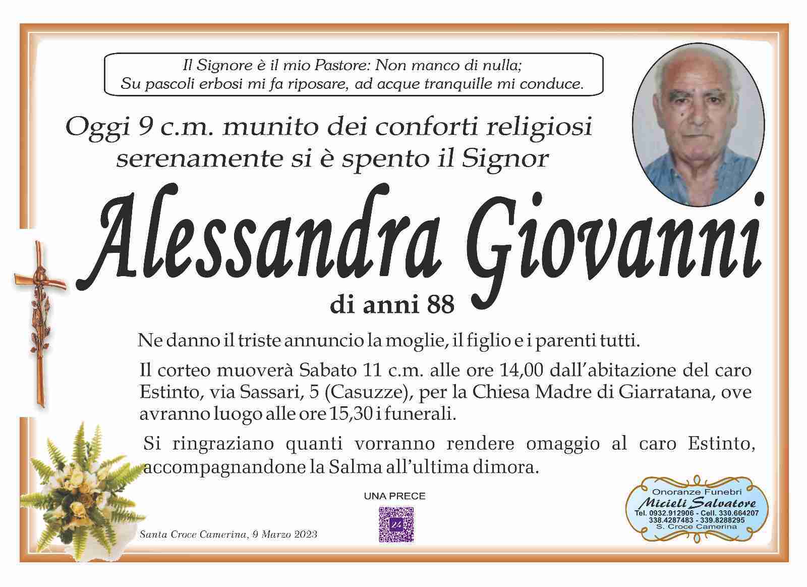 Giovanni Alessandra