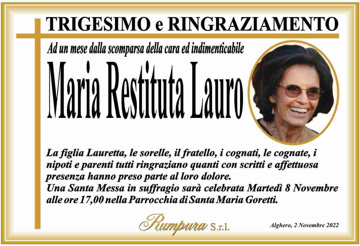 Maria Restituta Lauro