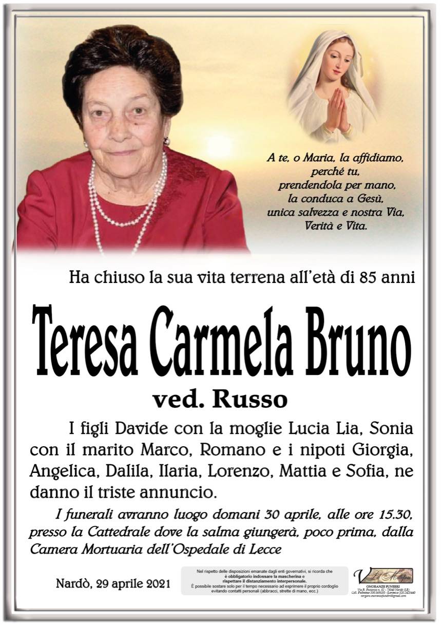 Teresa Carmela Bruno
