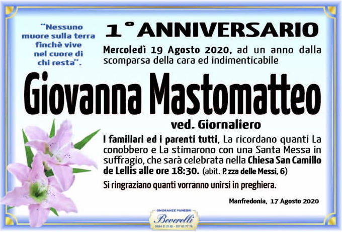 Giovanna Mastromatteo