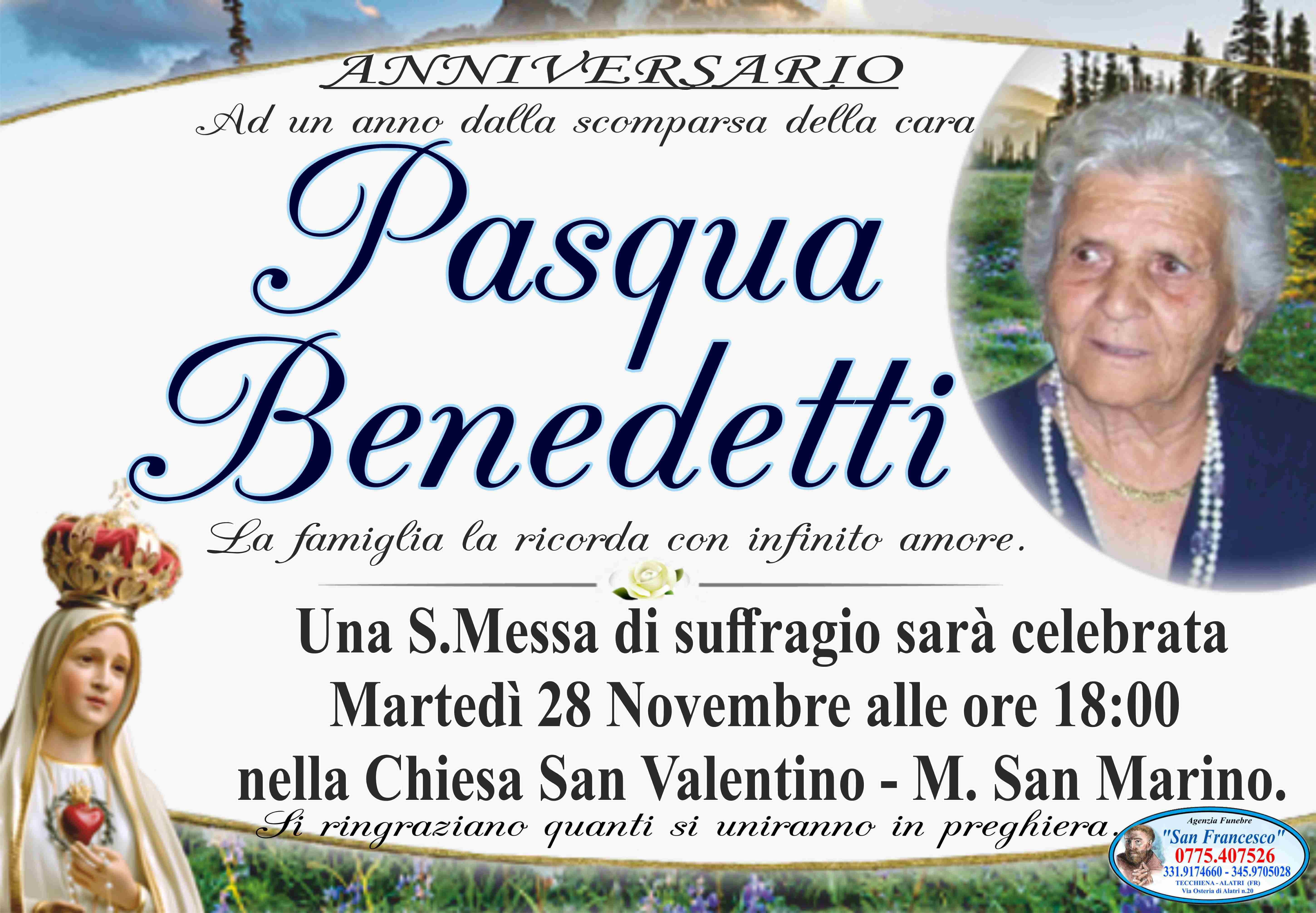 Pasqua Benedetti