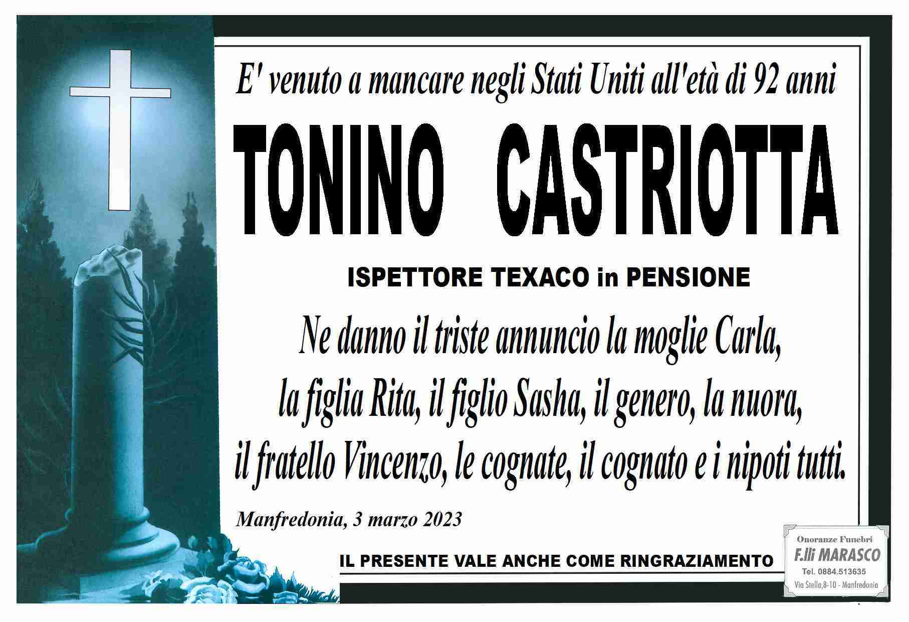 Tonino Castriotta