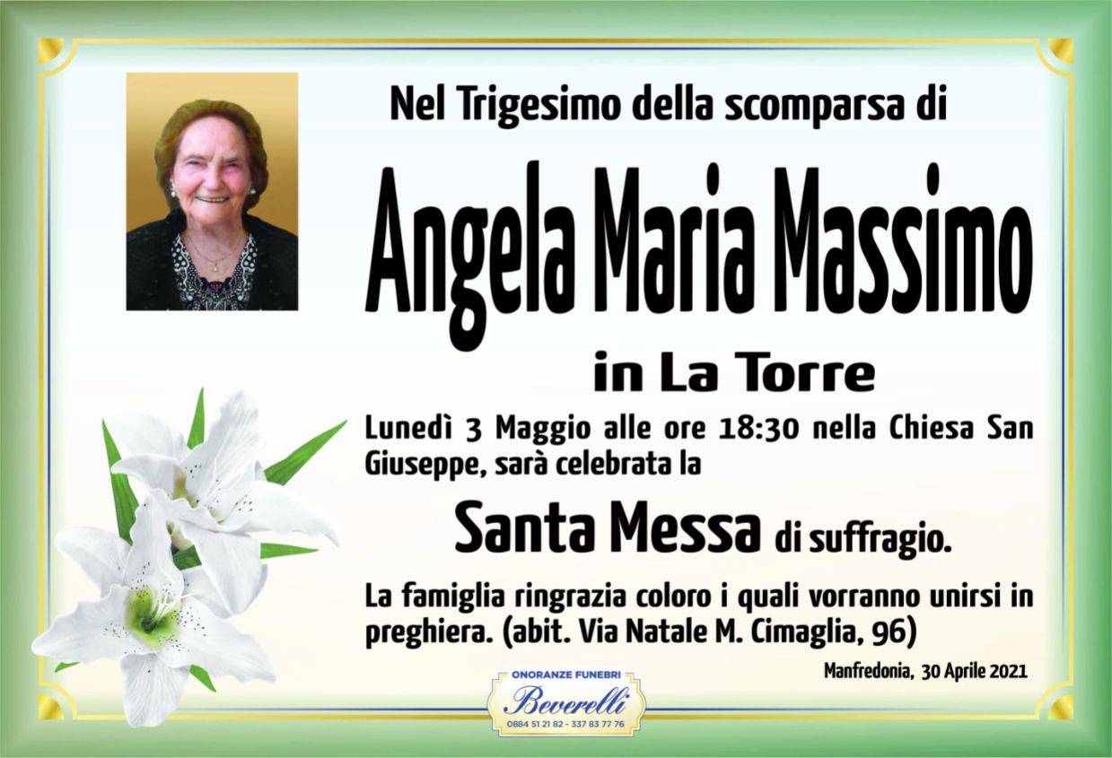 Angela Maria Massimo
