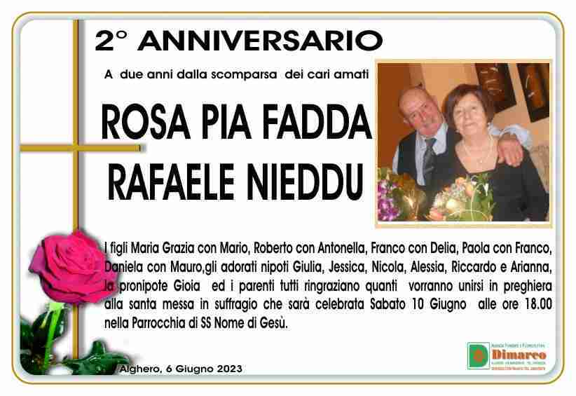 Rosa Pia Fadda Rafaele Nieddu