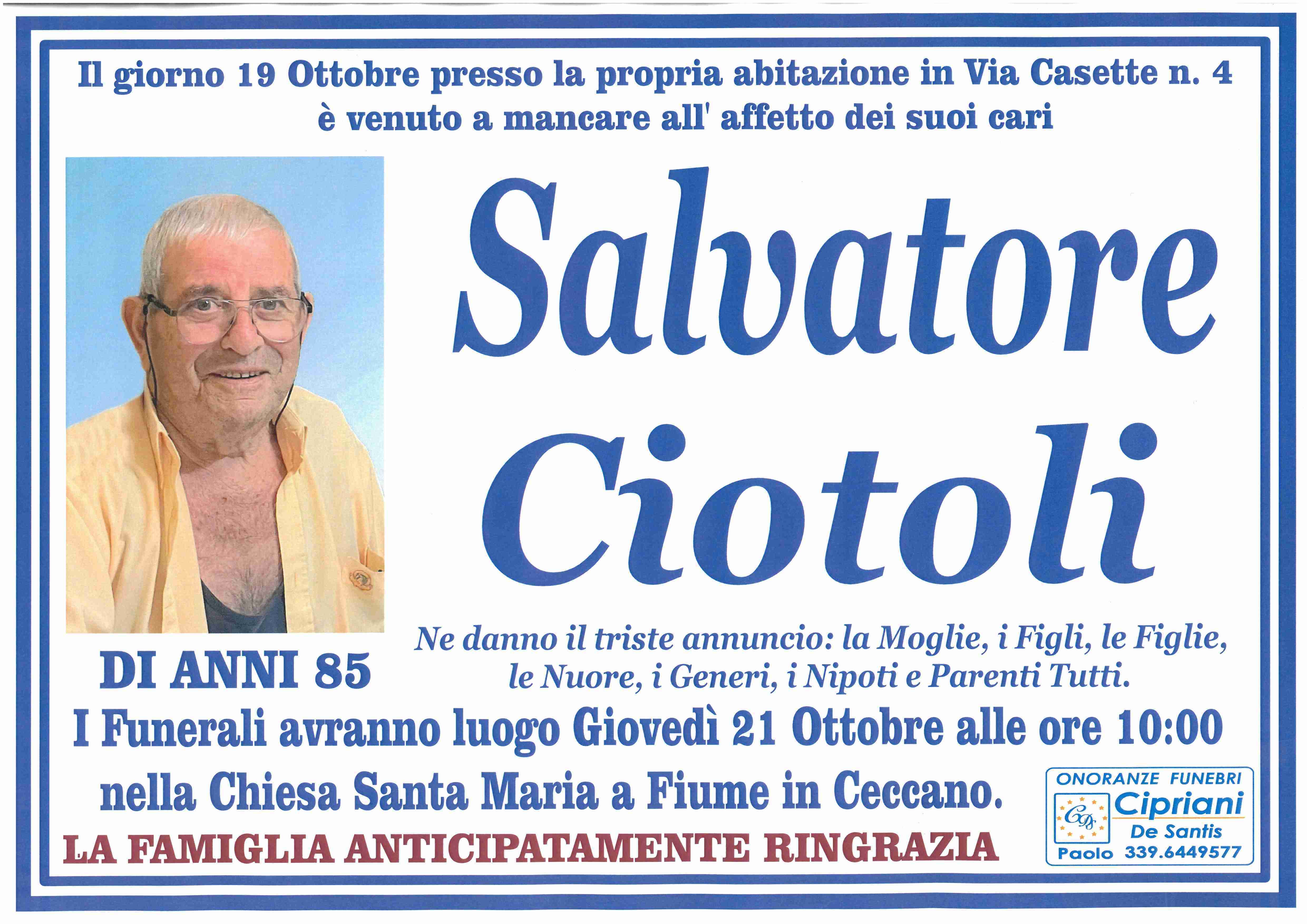 Salvatore Ciotoli
