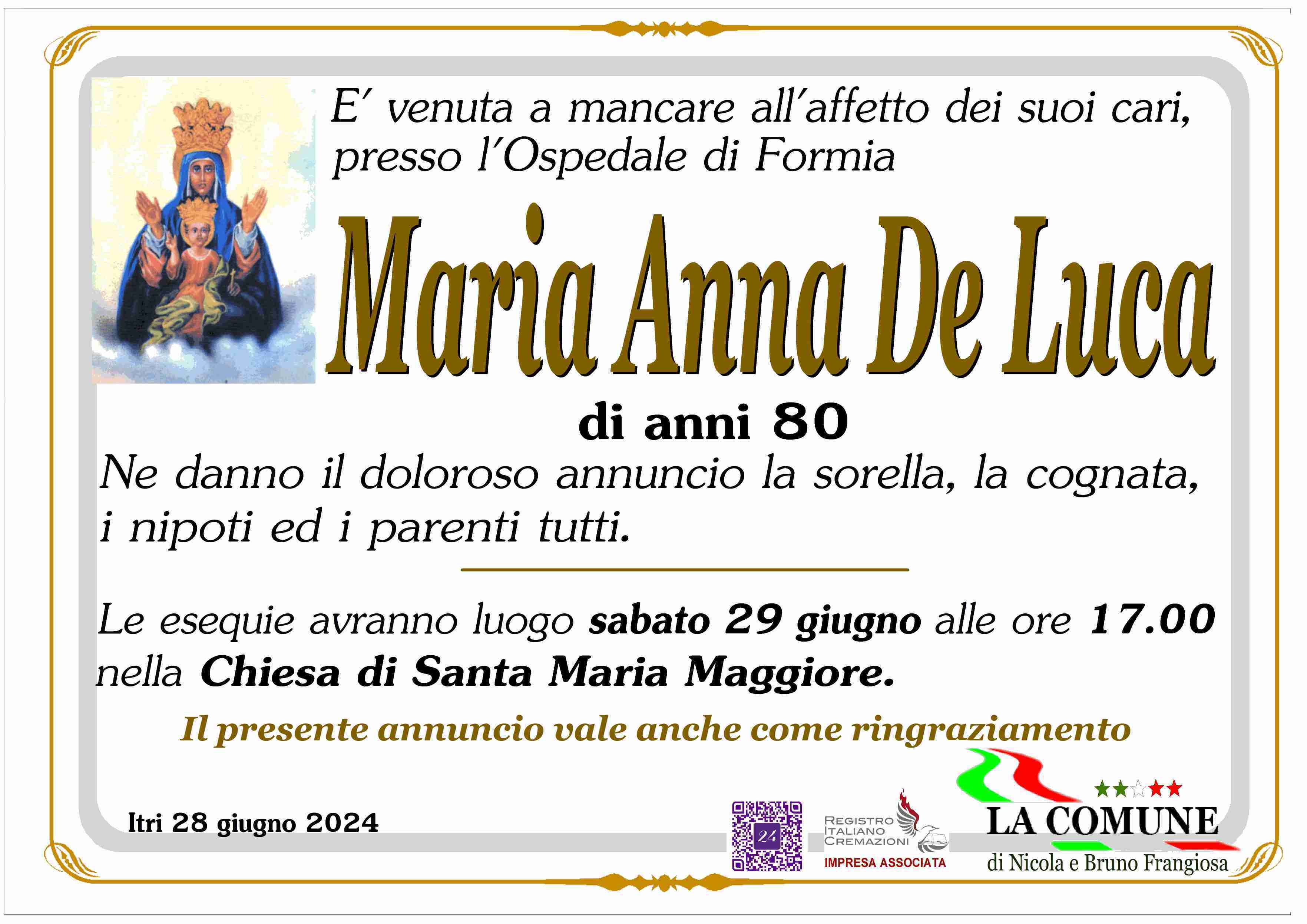 Maria Anna De Luca