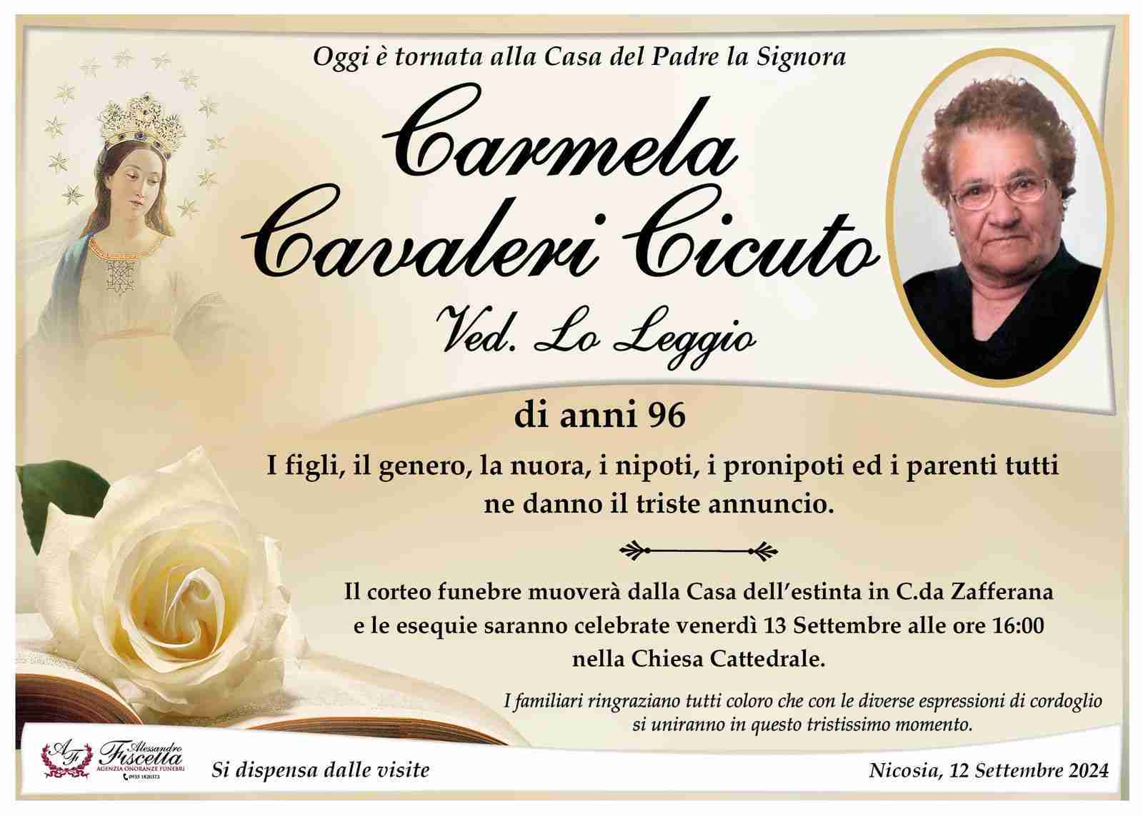 Carmela Cavaleri Cicuto