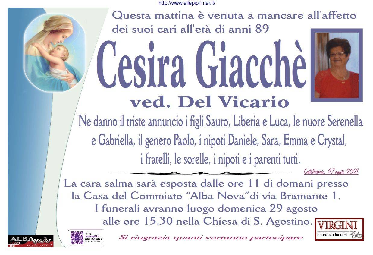 Cesira Giacchè