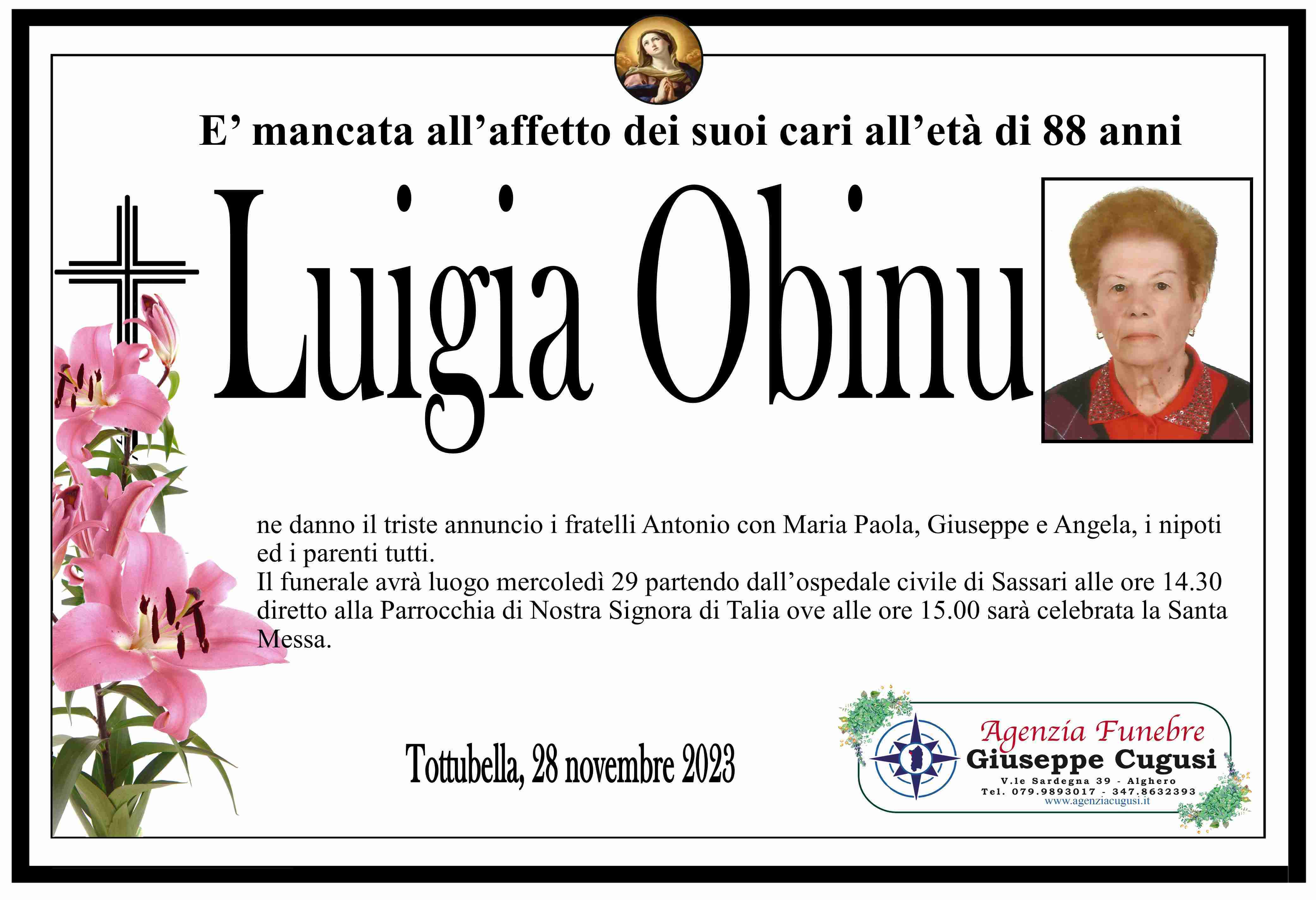 Luigia Obinu